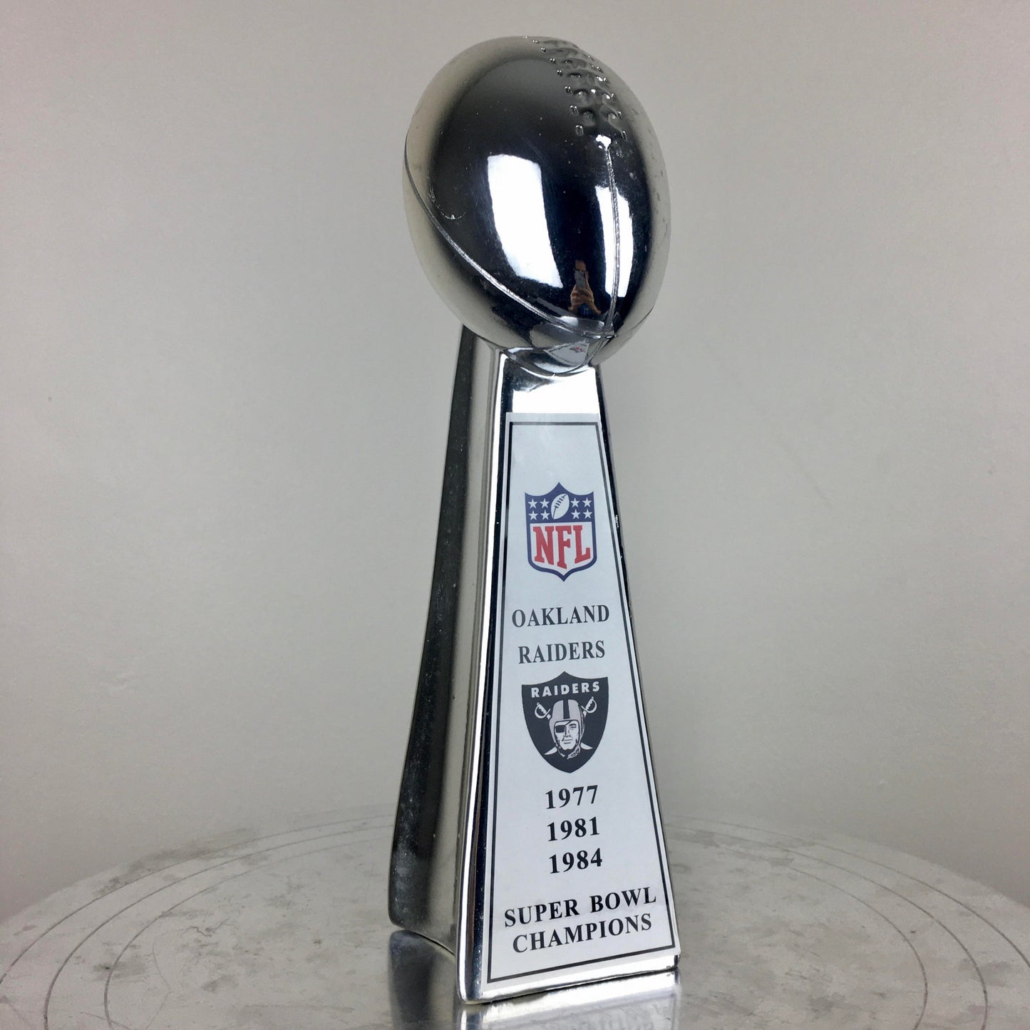 Oakland Raiders Super Bowl Trophy