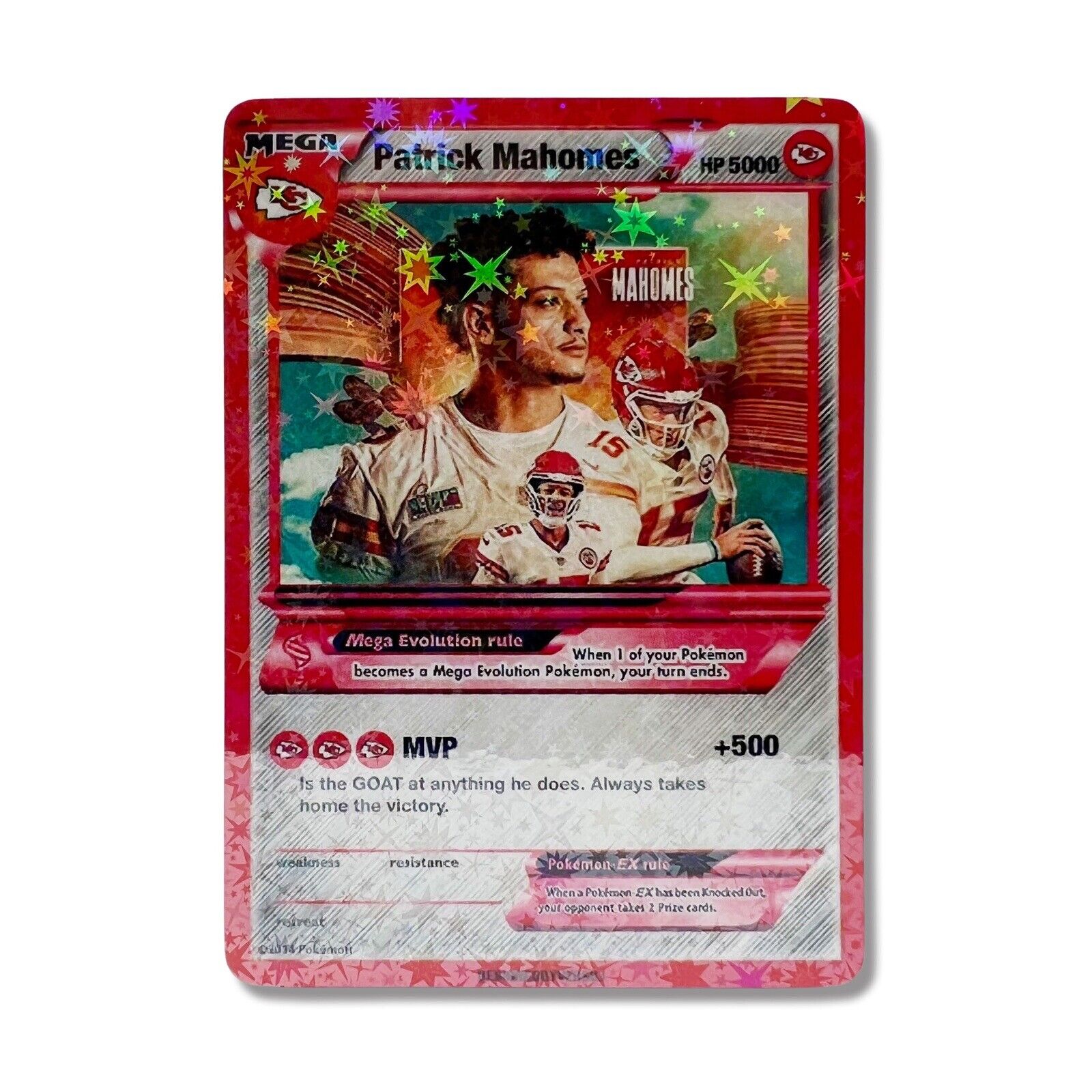 Patrick Mahomes Pokémon Card