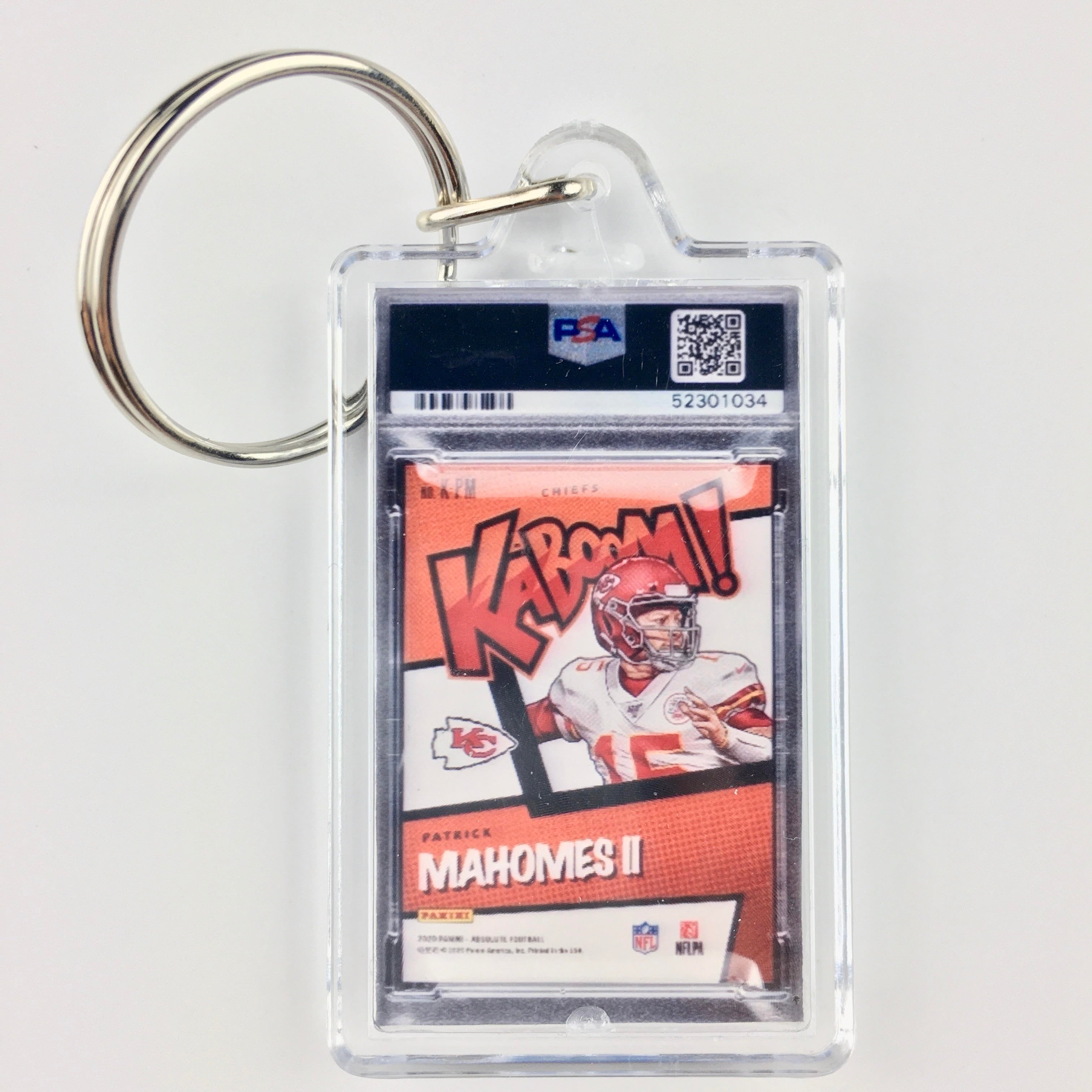 Patrick Mahomes Keychain KABOOM!