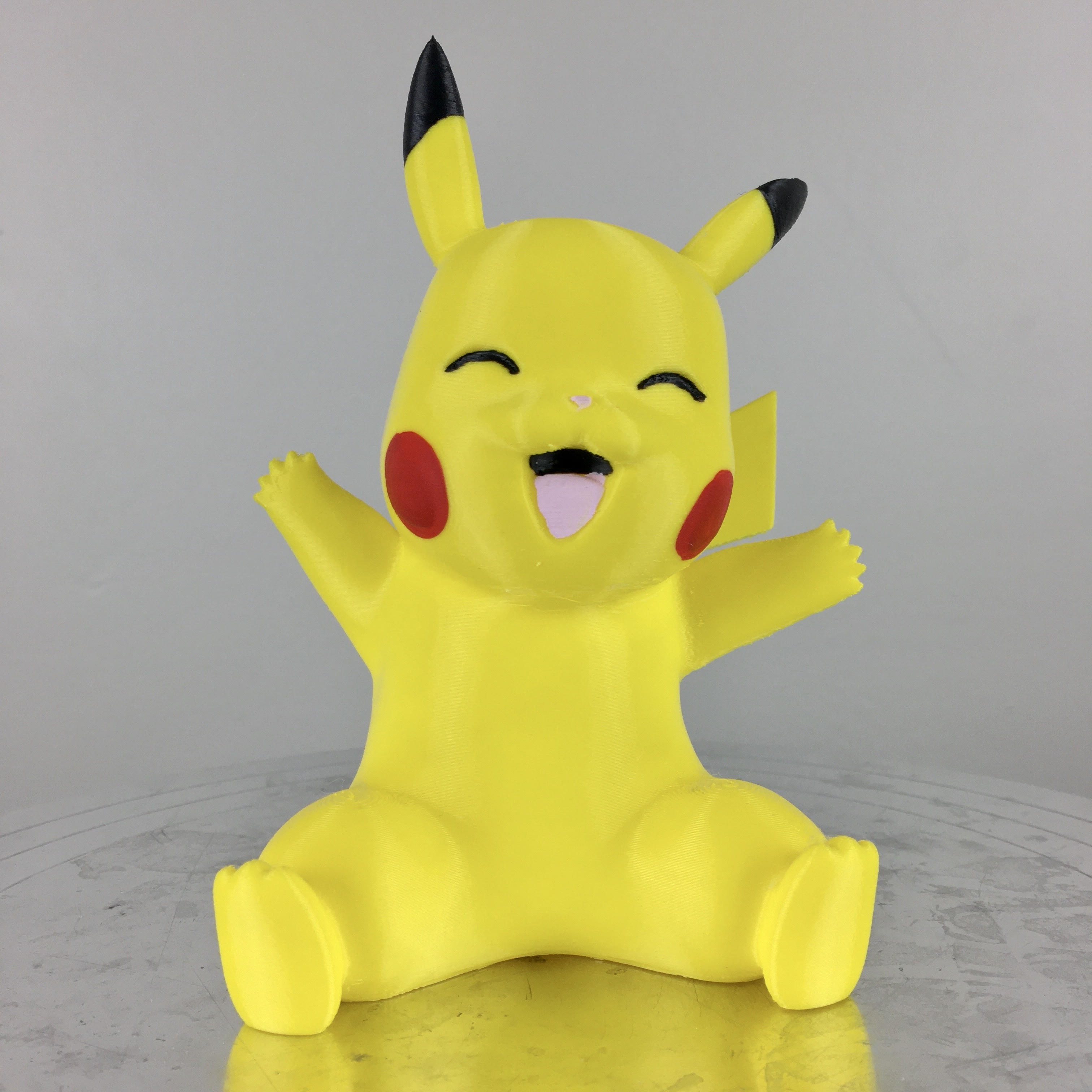 Pikachu Figure 3D Printed Hand Painted