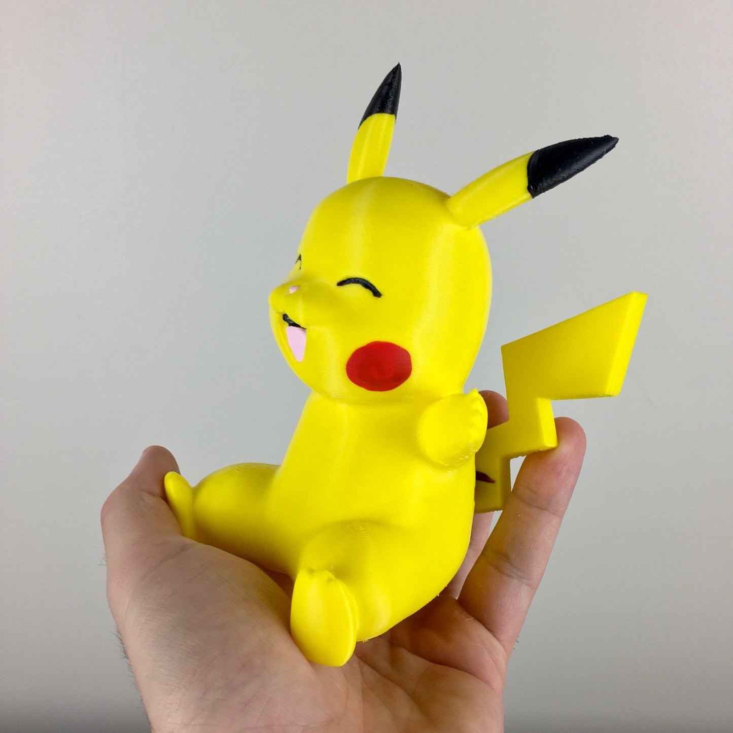 Pikachu Figure 3D Printed Hand Painted