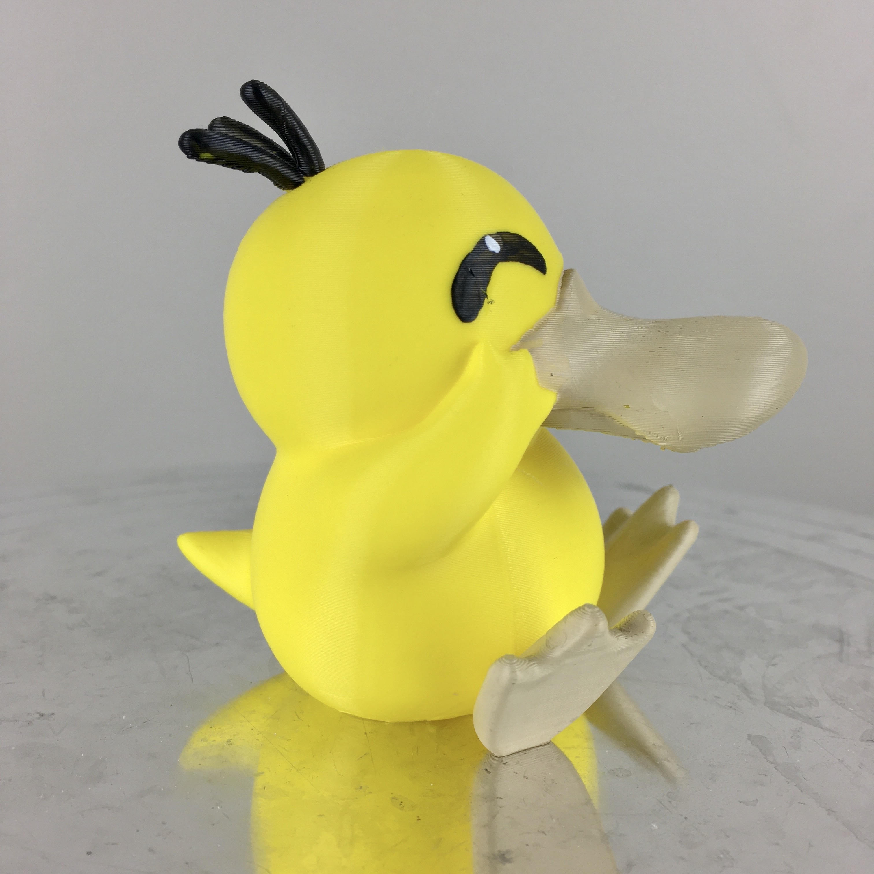 Psyduck Figure 3D Printed Hand Painted