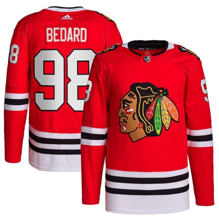 Chicago Blackhawks Connor Bedard Jersey