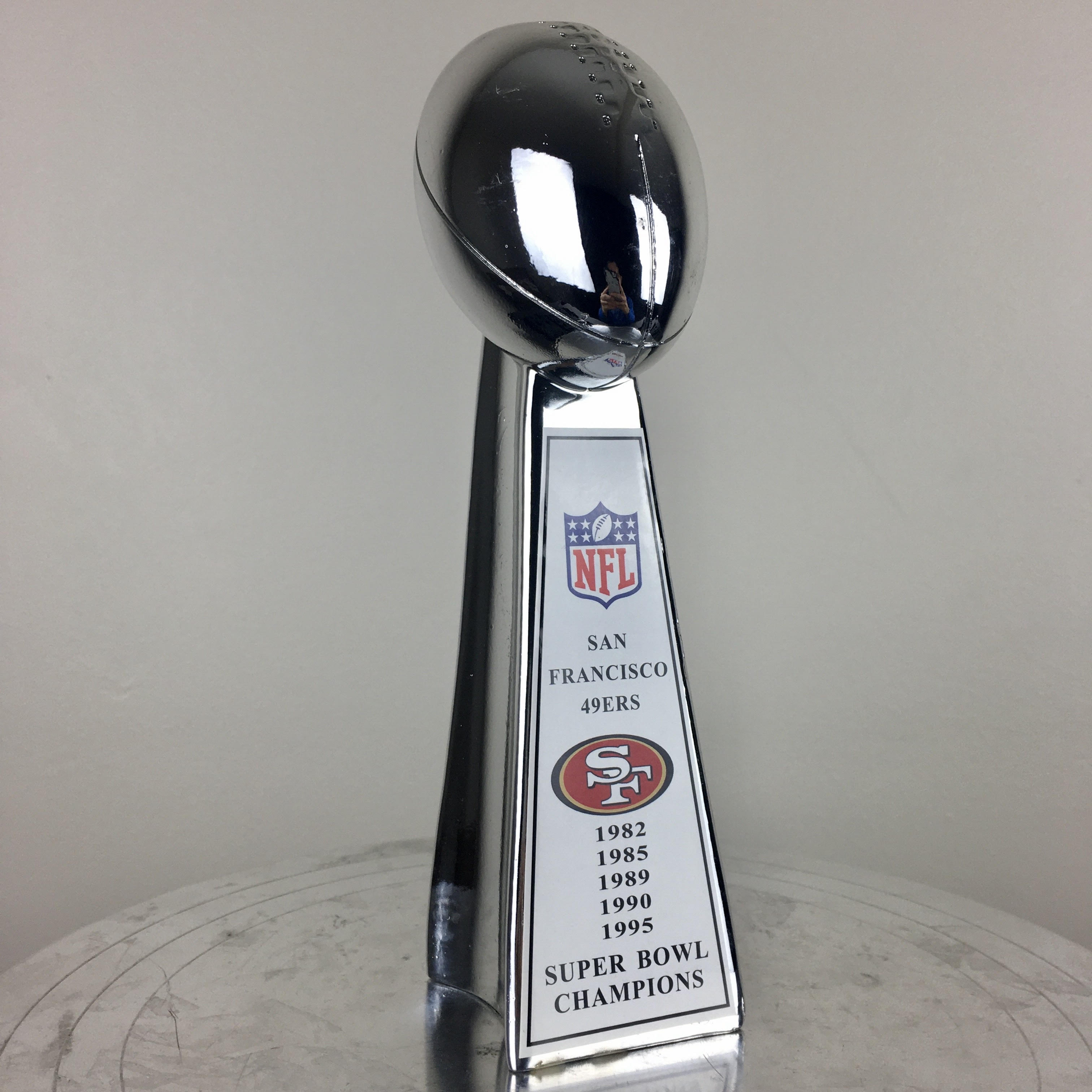 San Francisco 49ers Super Bowl Trophy