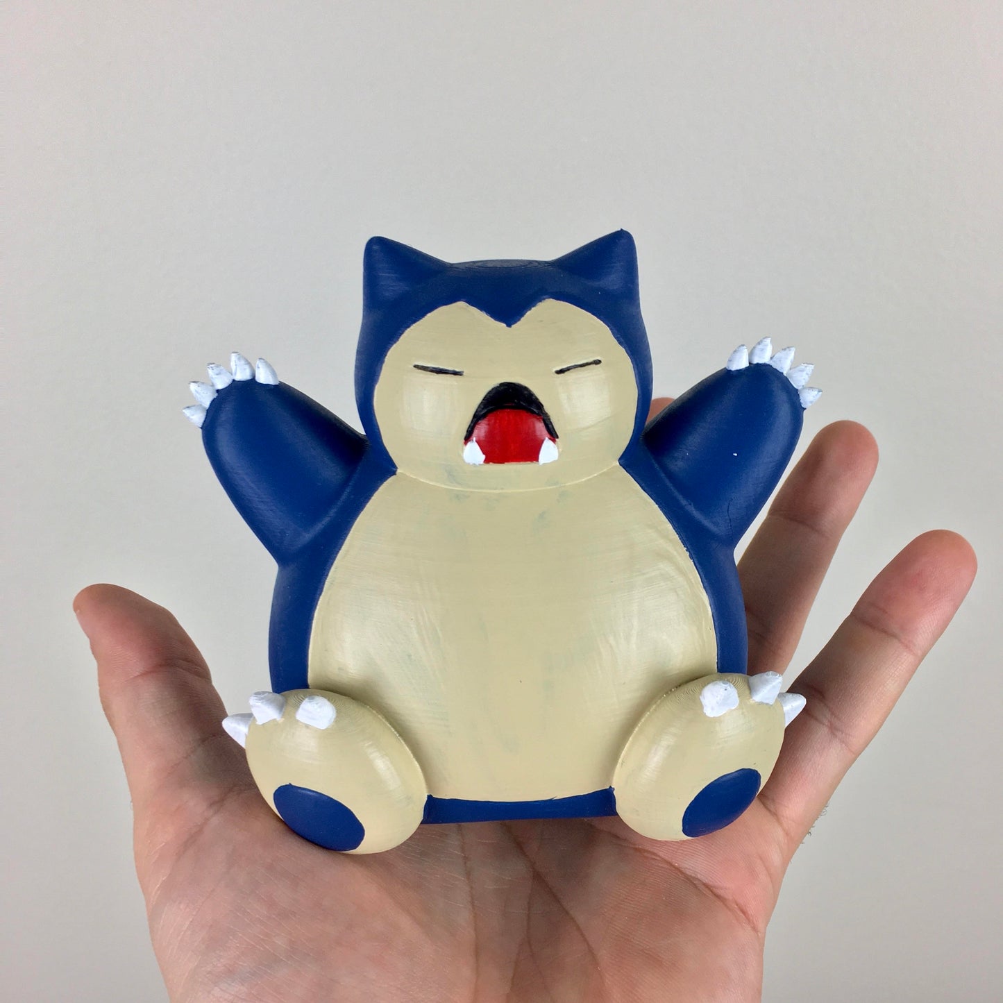 Snorlax Figure 3D Printed Hand Painted