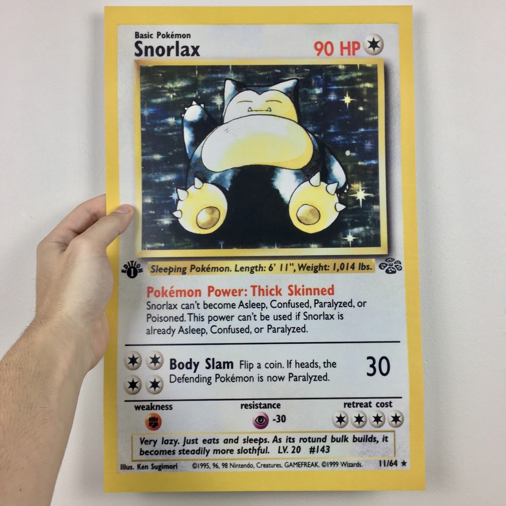 Snorlax Poster