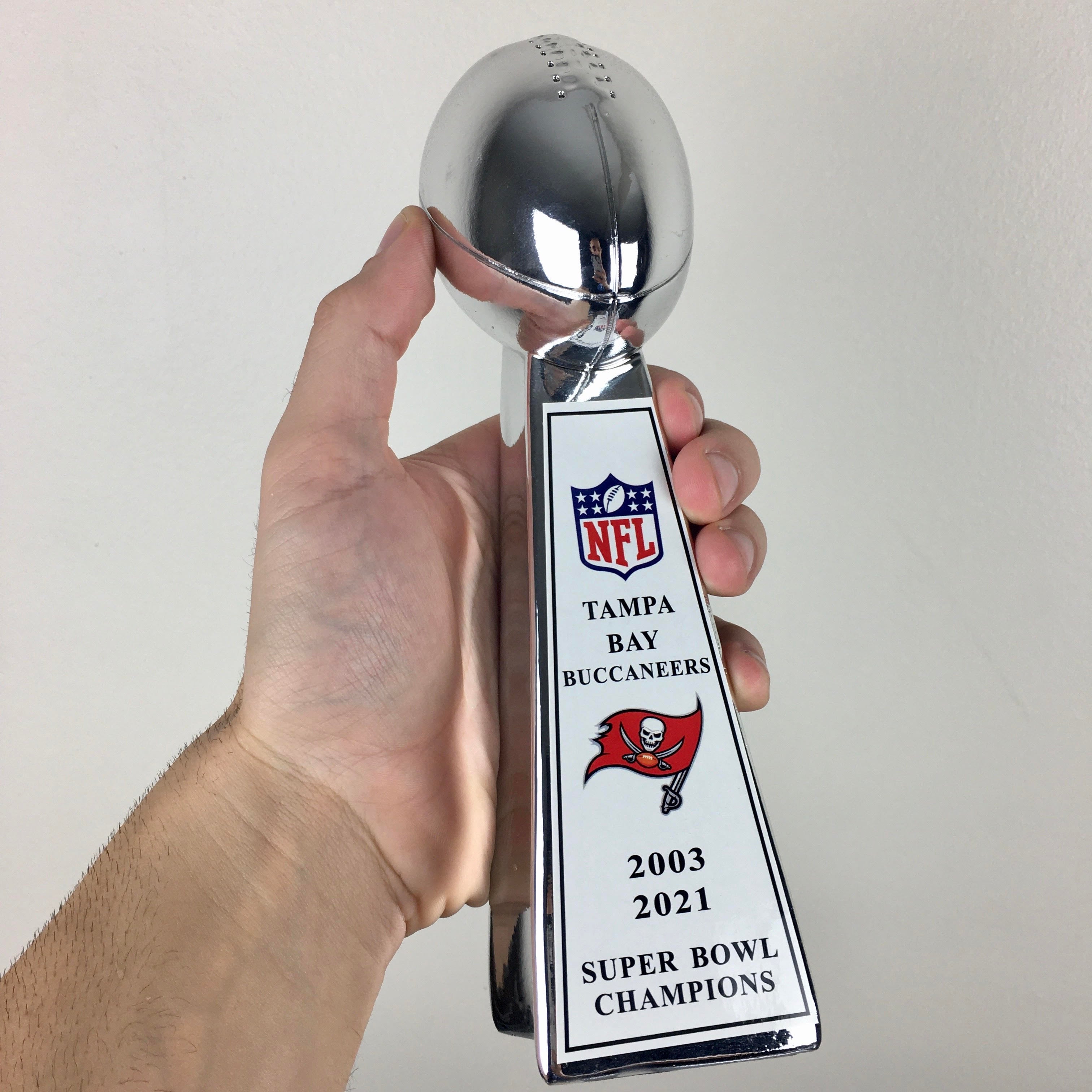 Tampa Bay Buccaneers Super Bowl Trophy