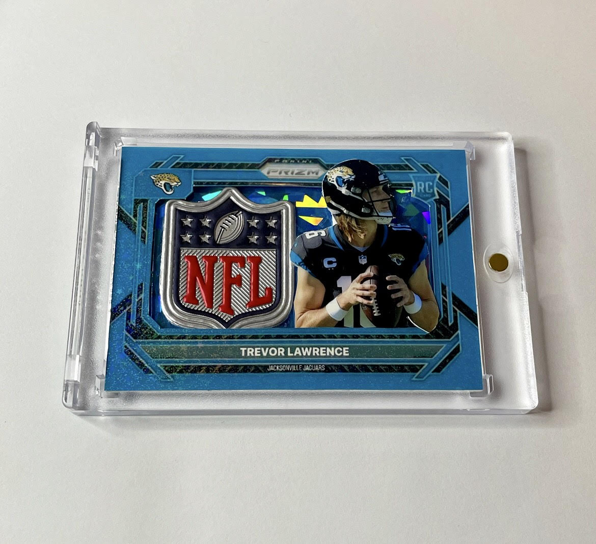 Custom Trevor Lawrence Shield Card