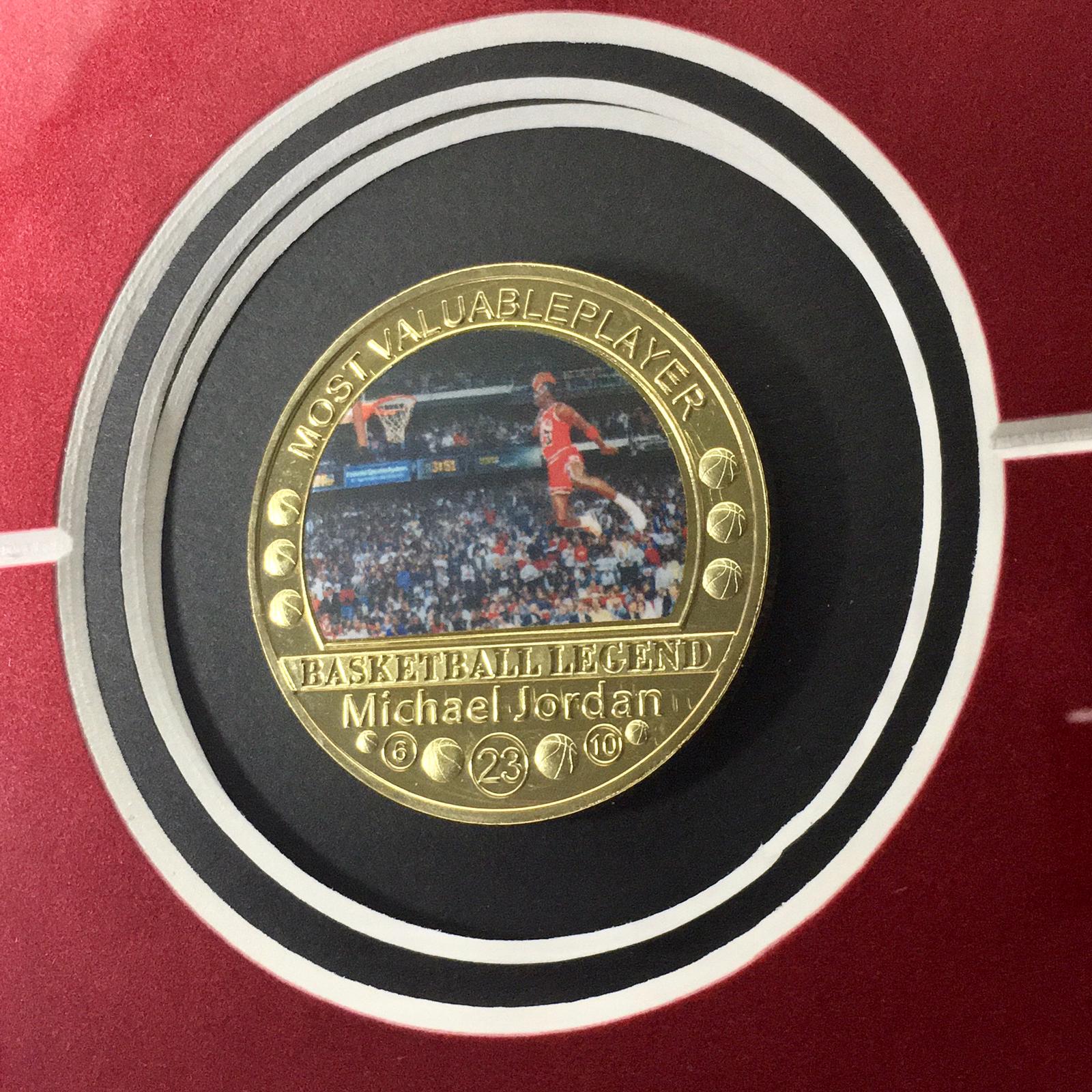 Dennis Rodman & Scottie Pippen Signed Photo Framed