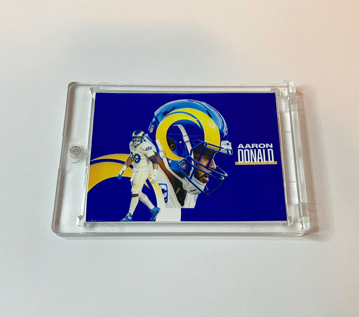 Custom Aaron Donald Patch Card