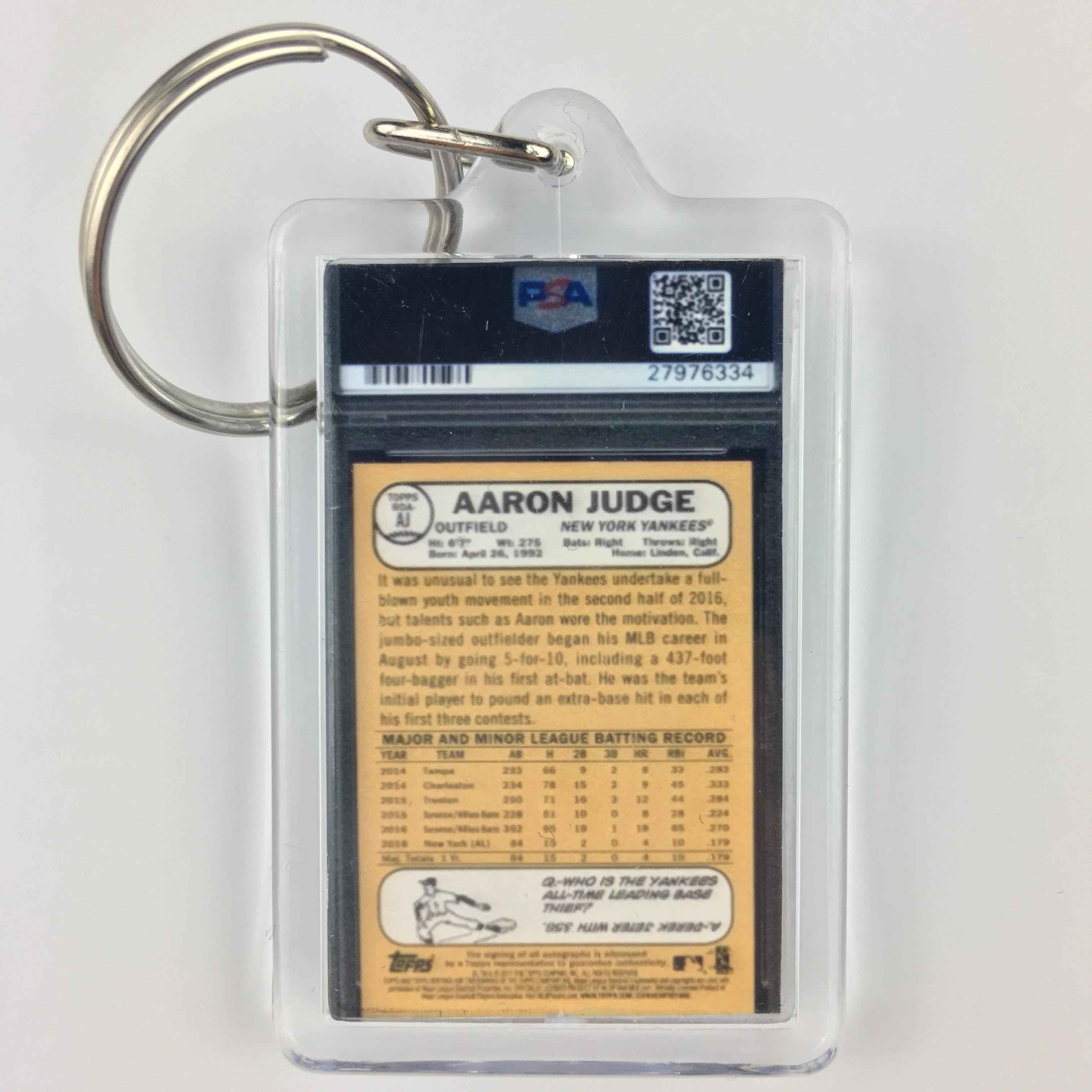 Aaron Judge Keychain