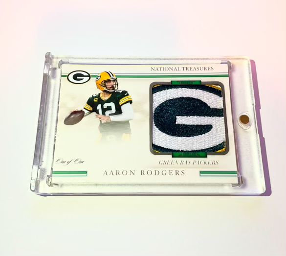 Custom Aaron Rodgers Patch Card