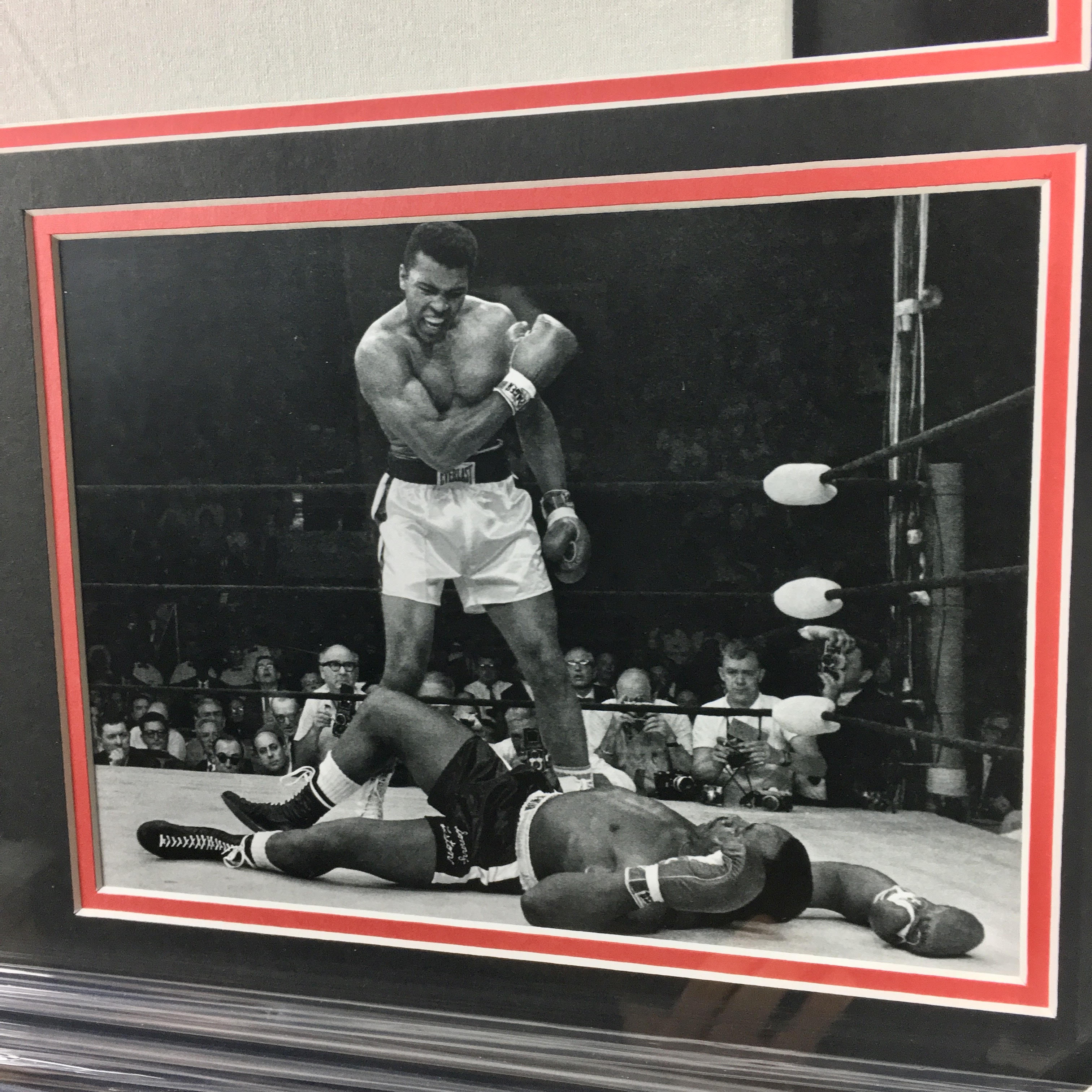 Muhammad Ali Signed Shirt Framed