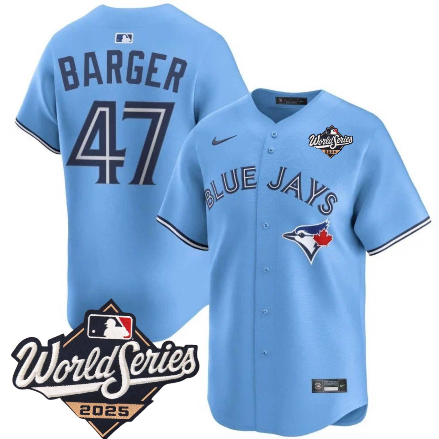 World Series Toronto Blue Jays Addison Barger Jersey