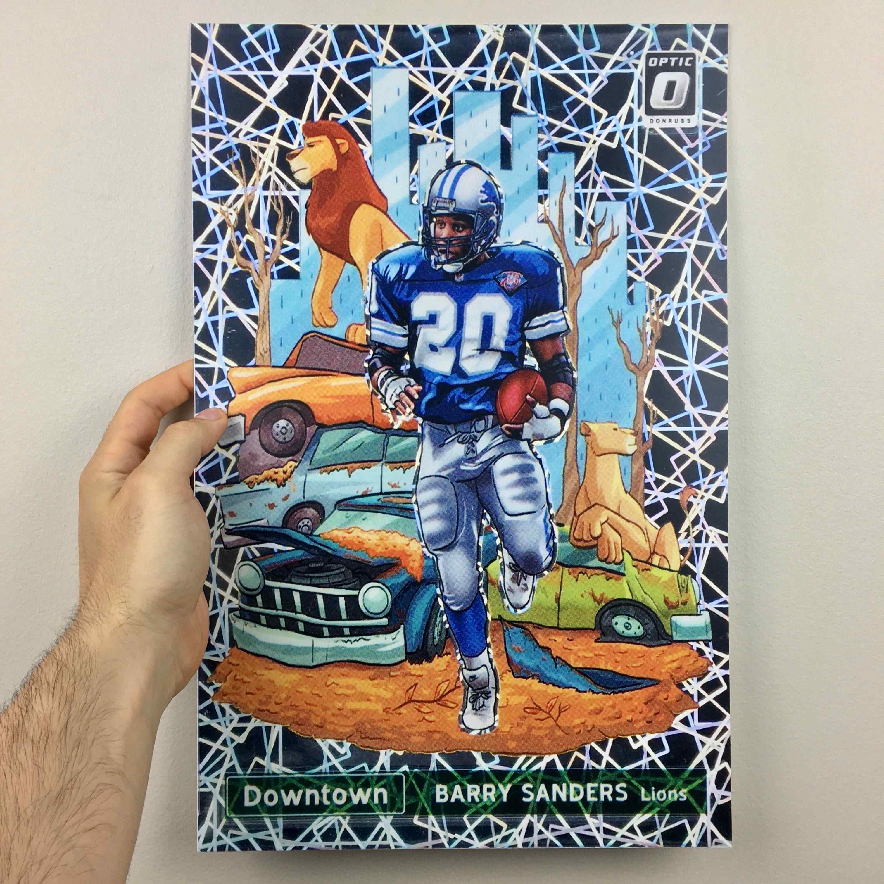 Barry Sanders Poster