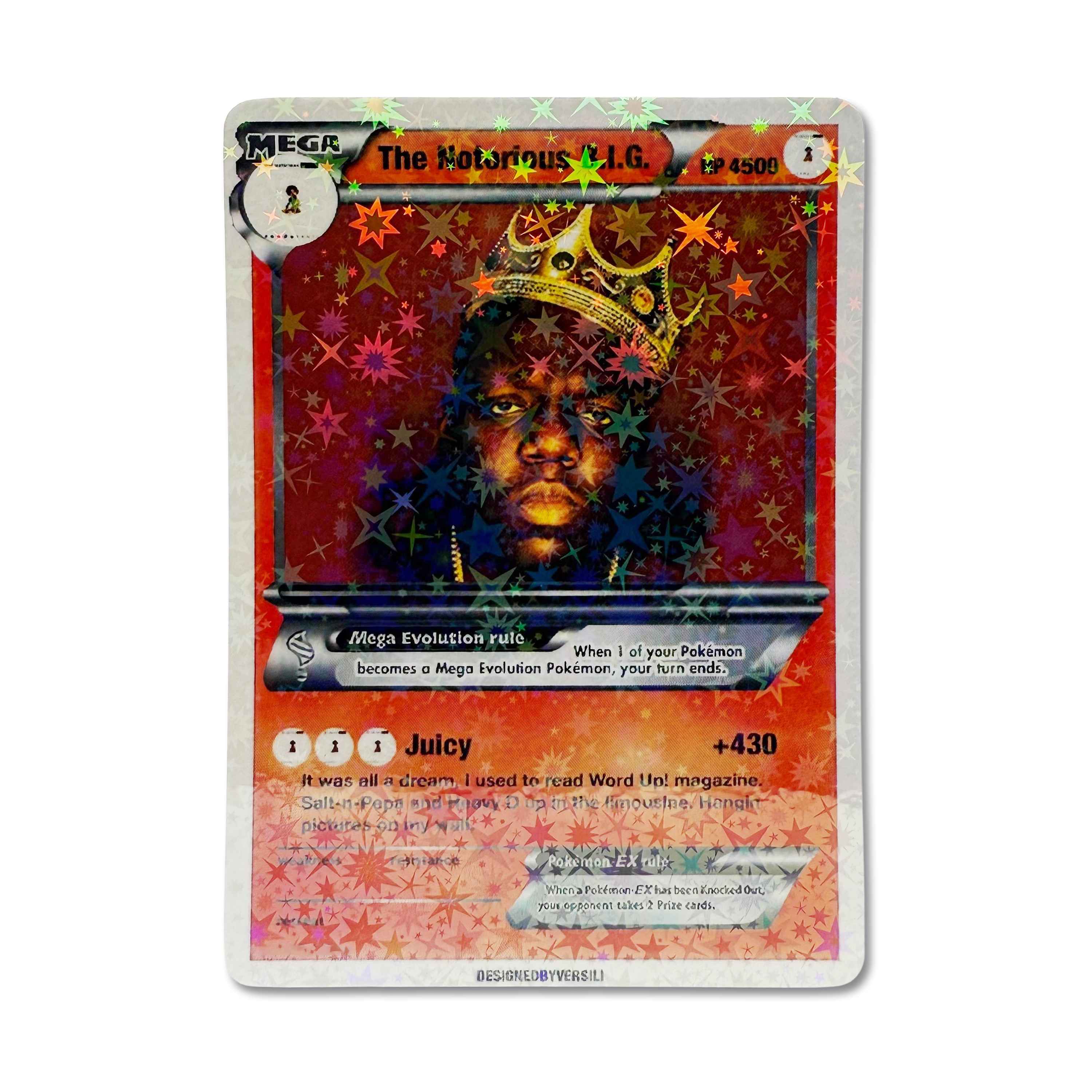 The Notorious B.I.G. Pokemon Card