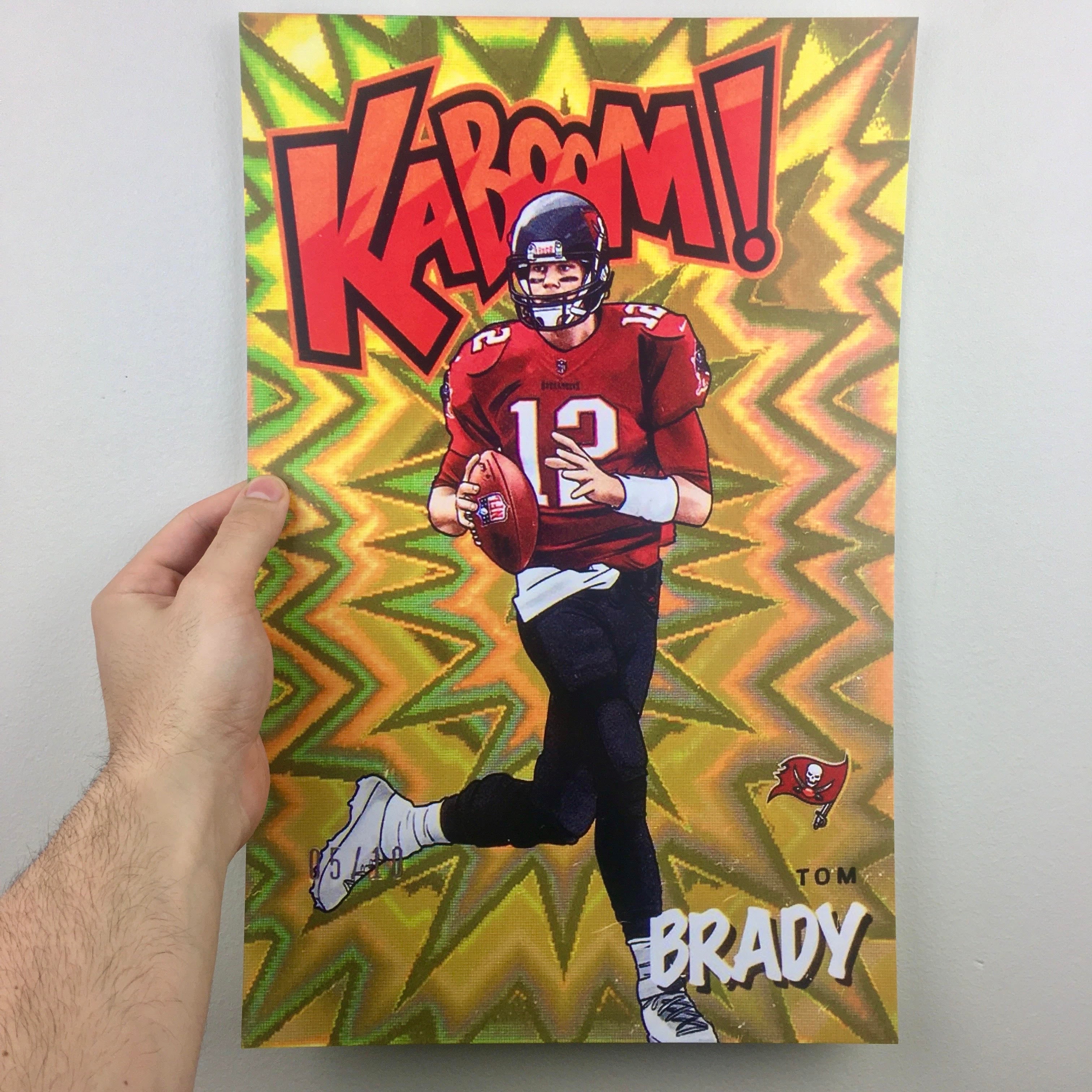 Tom Brady Buccaneers Poster