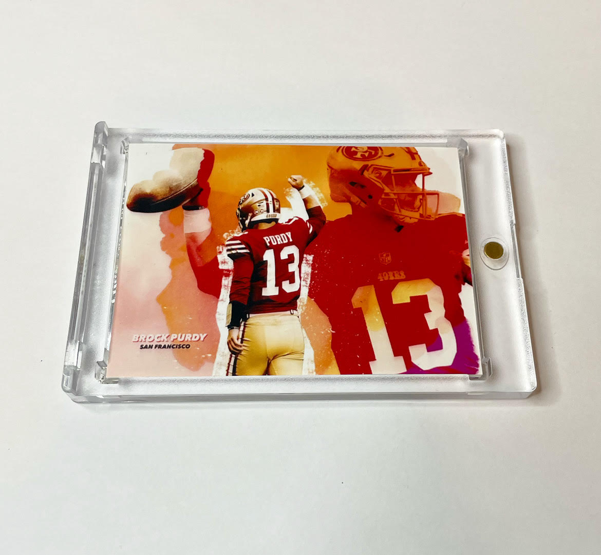 Custom Brock Purdy Shield Card