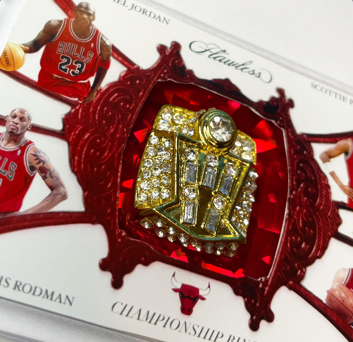 Custom Chicago Bulls Ring Card