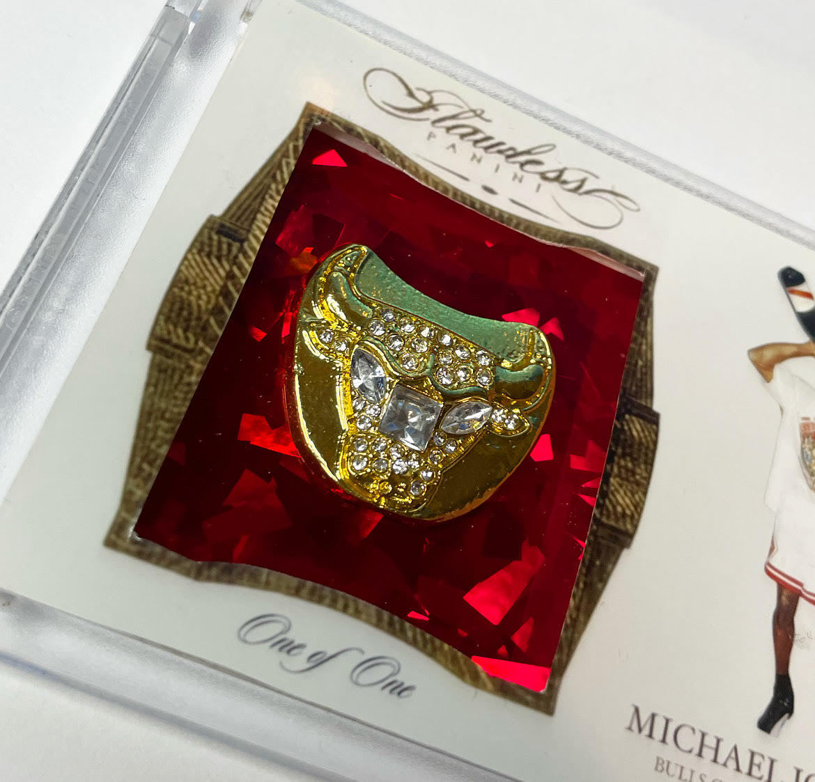 Custom Michael Jordan Ring Card