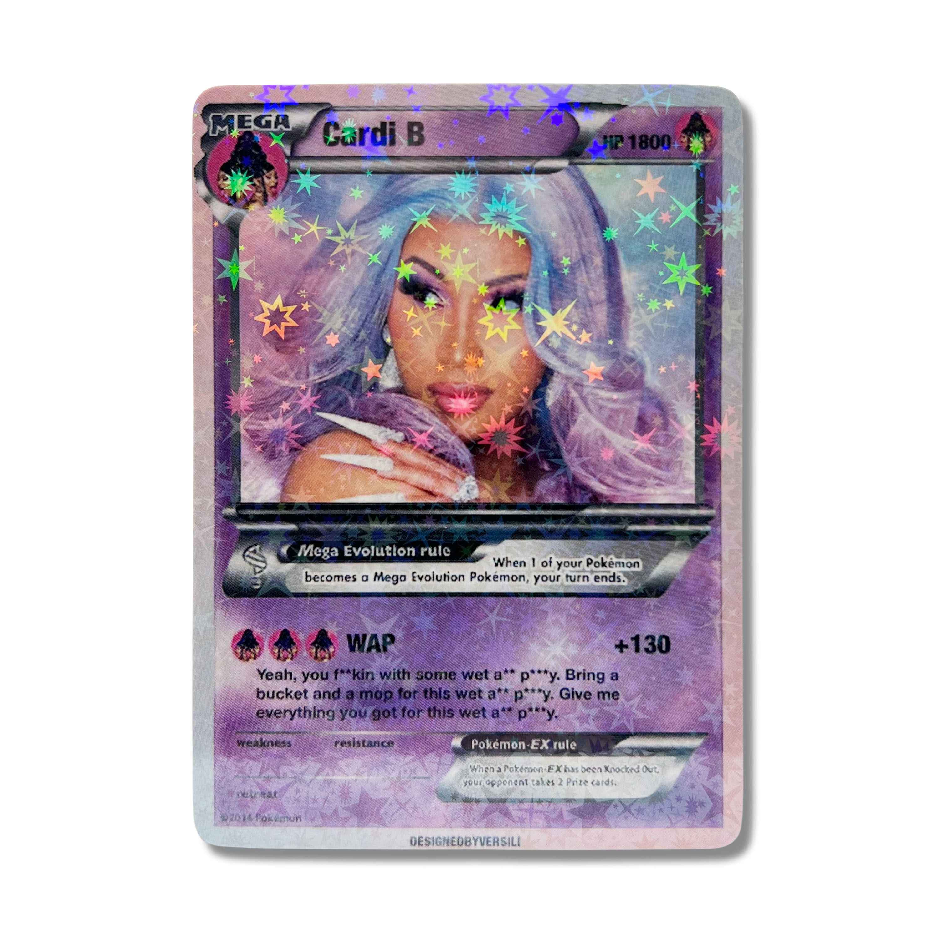 Cardi B Pokemon Card