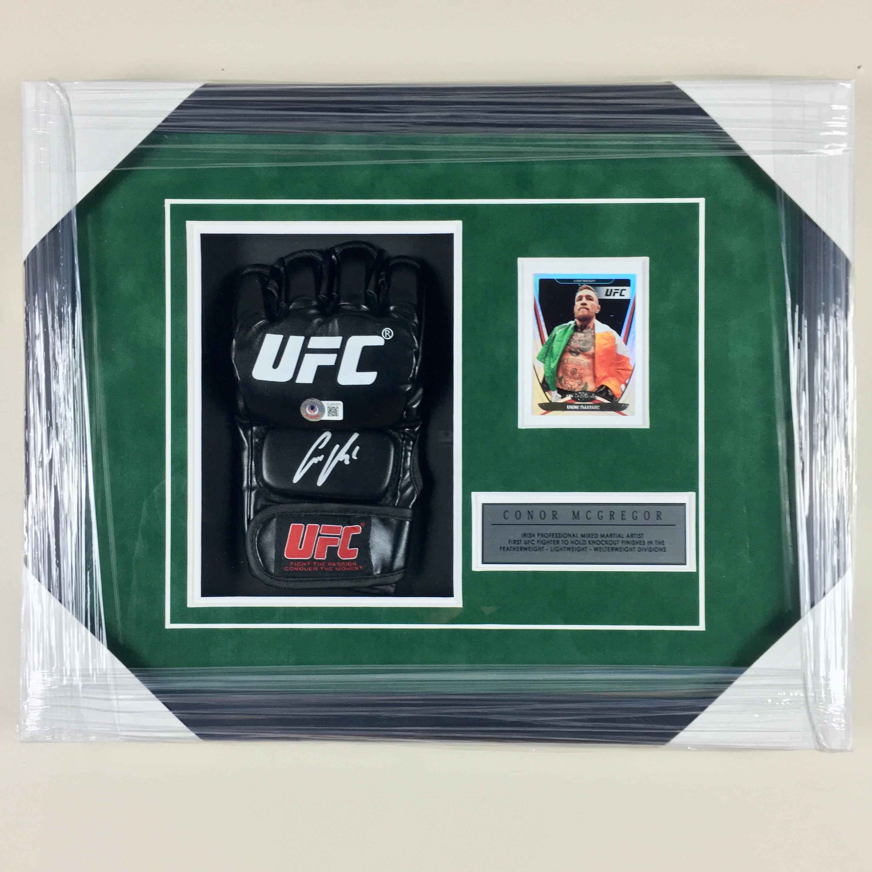 Conor McGregor Signed Glove Framed