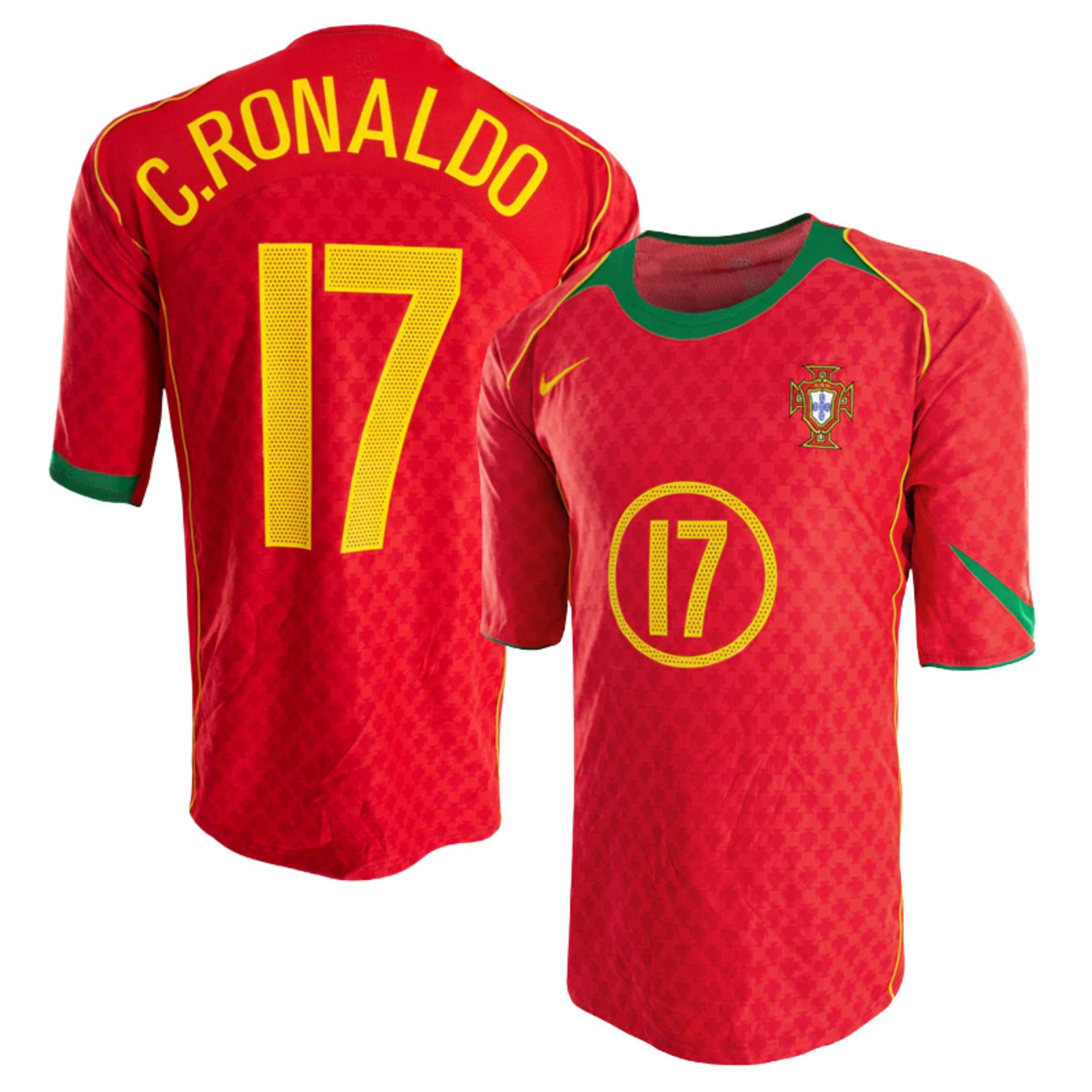 2004 Portugal Cristiano Ronaldo Jersey