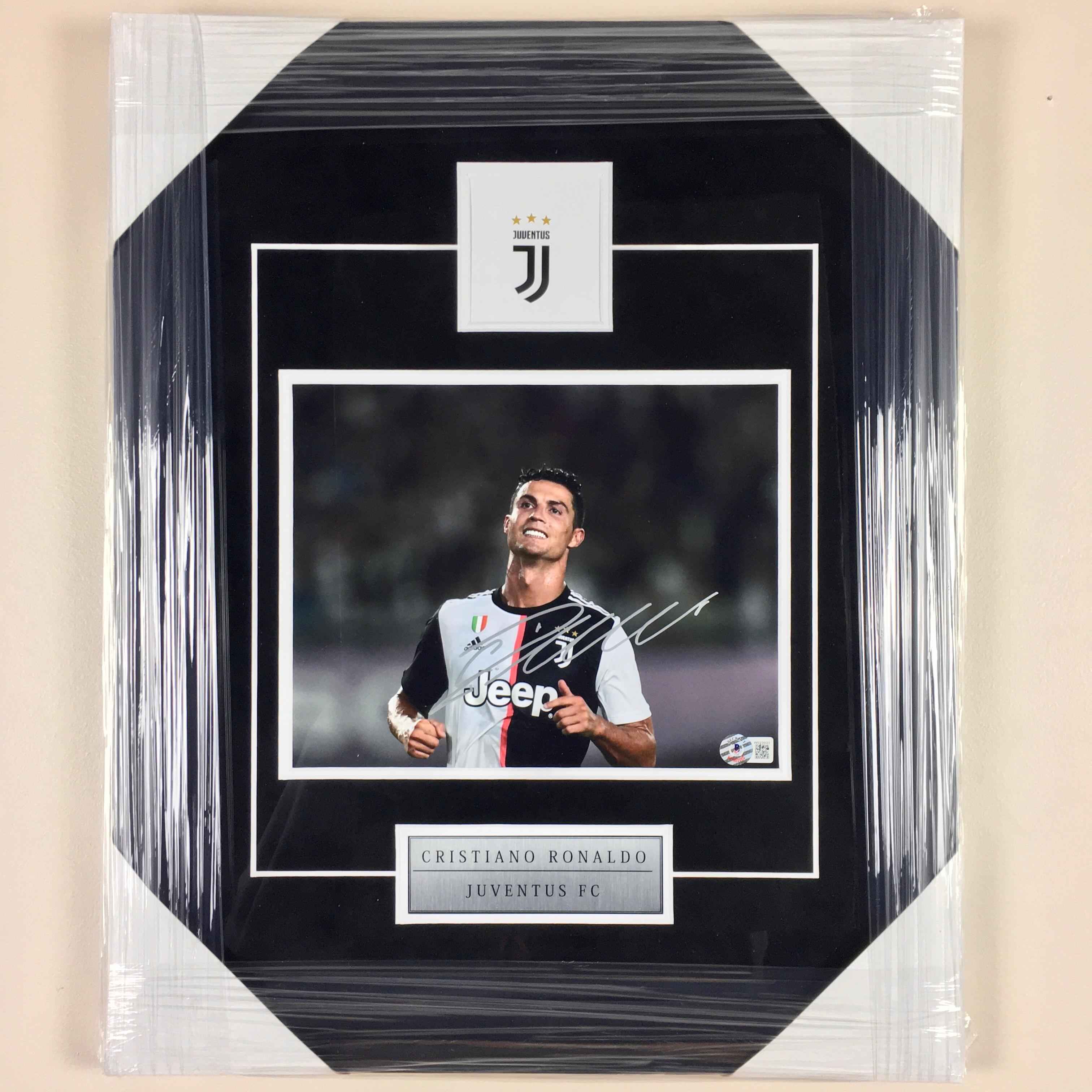 Cristiano Ronaldo Signed Photo Framed