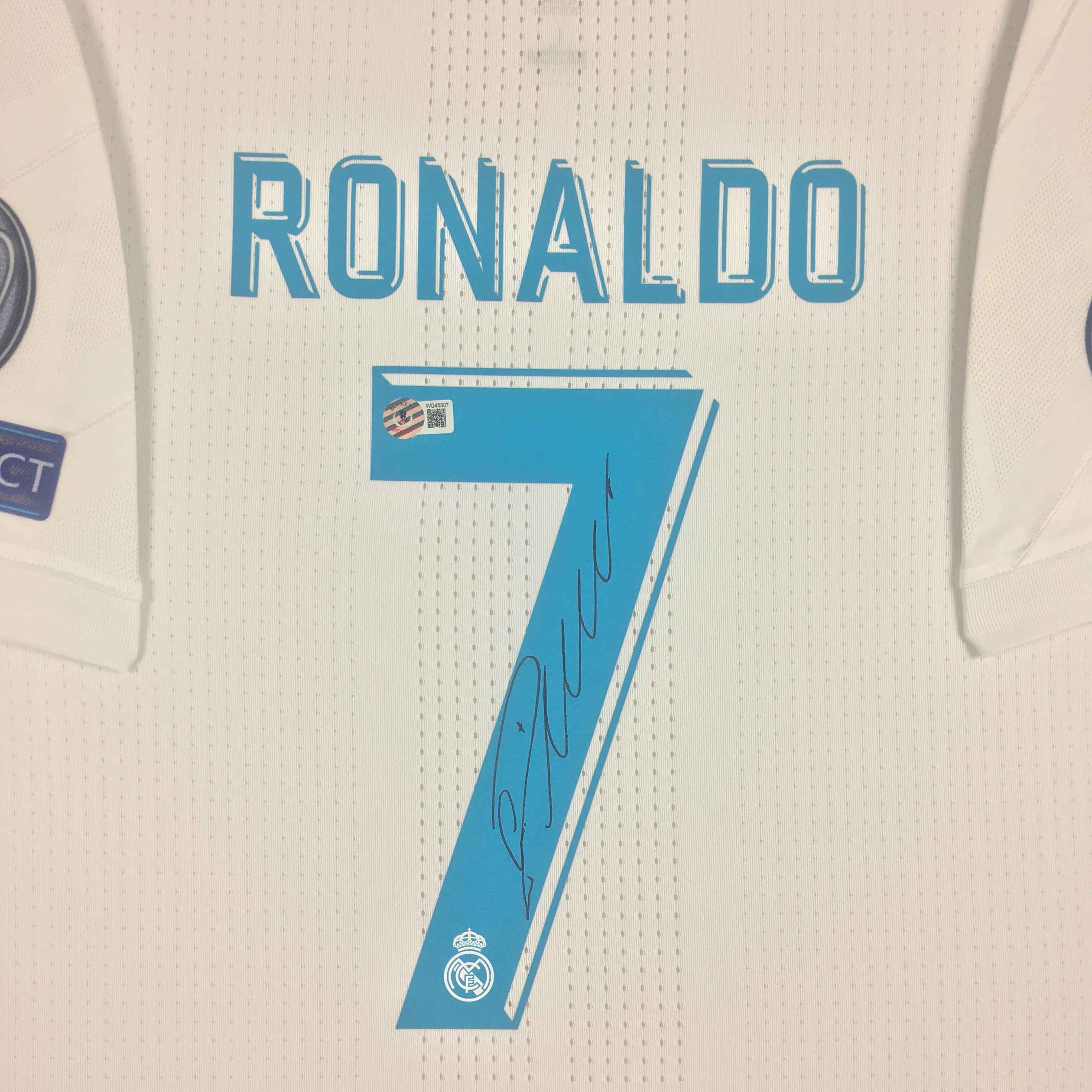 Cristiano Ronaldo Signed Jersey Framed