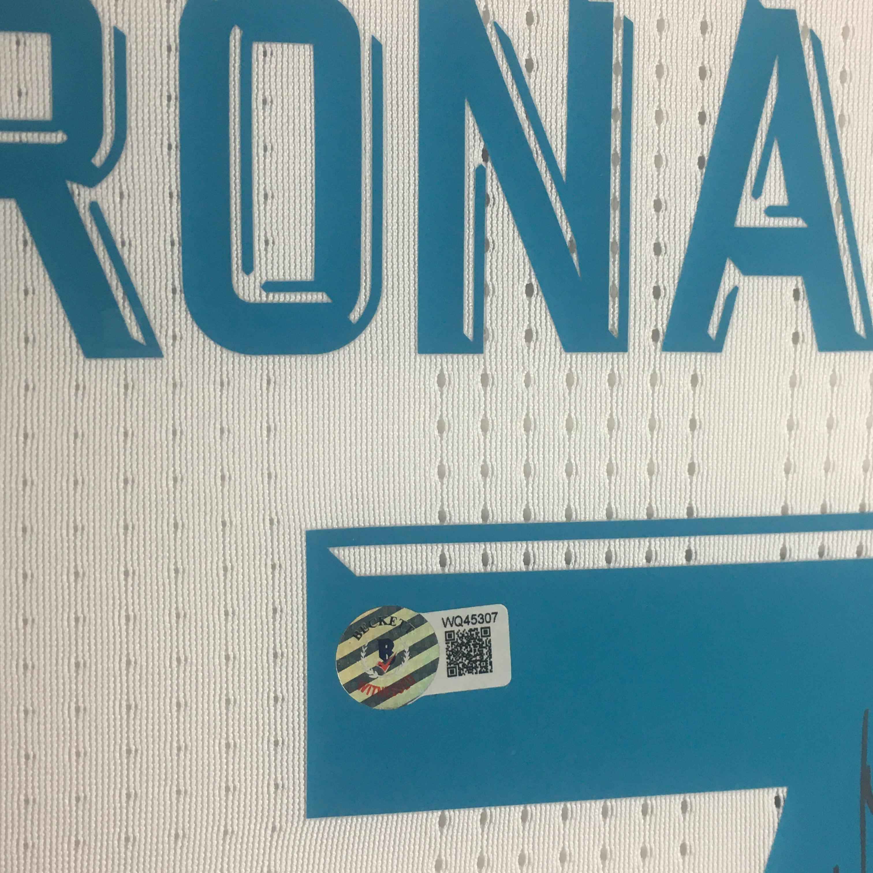 Cristiano Ronaldo Signed Jersey Framed
