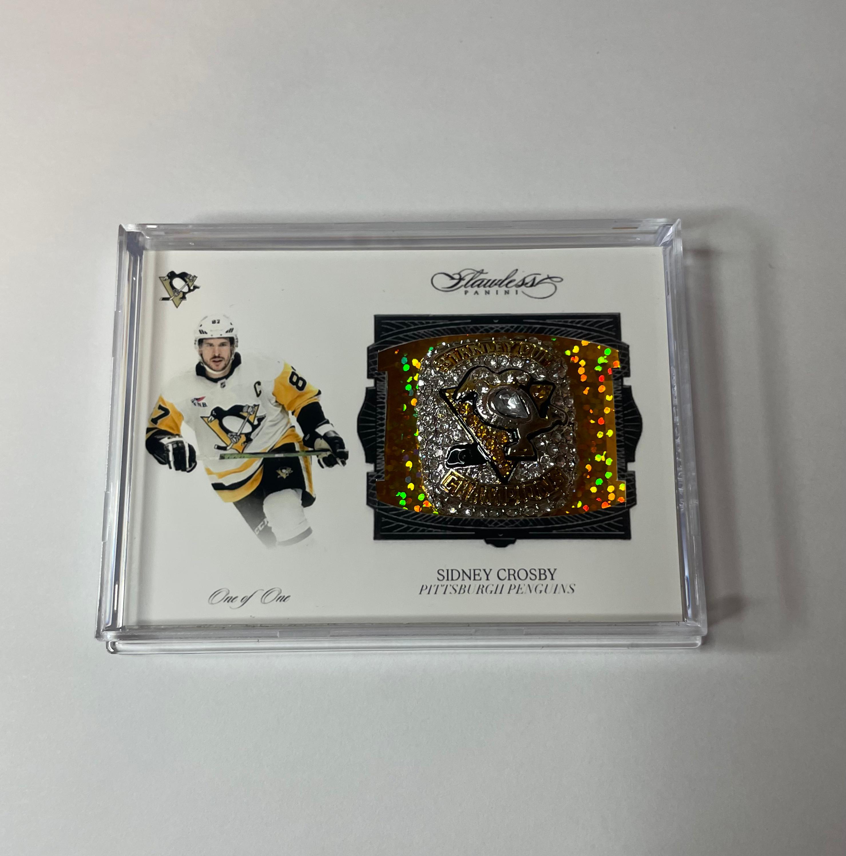 Custom Sidney Crosby Ring Card