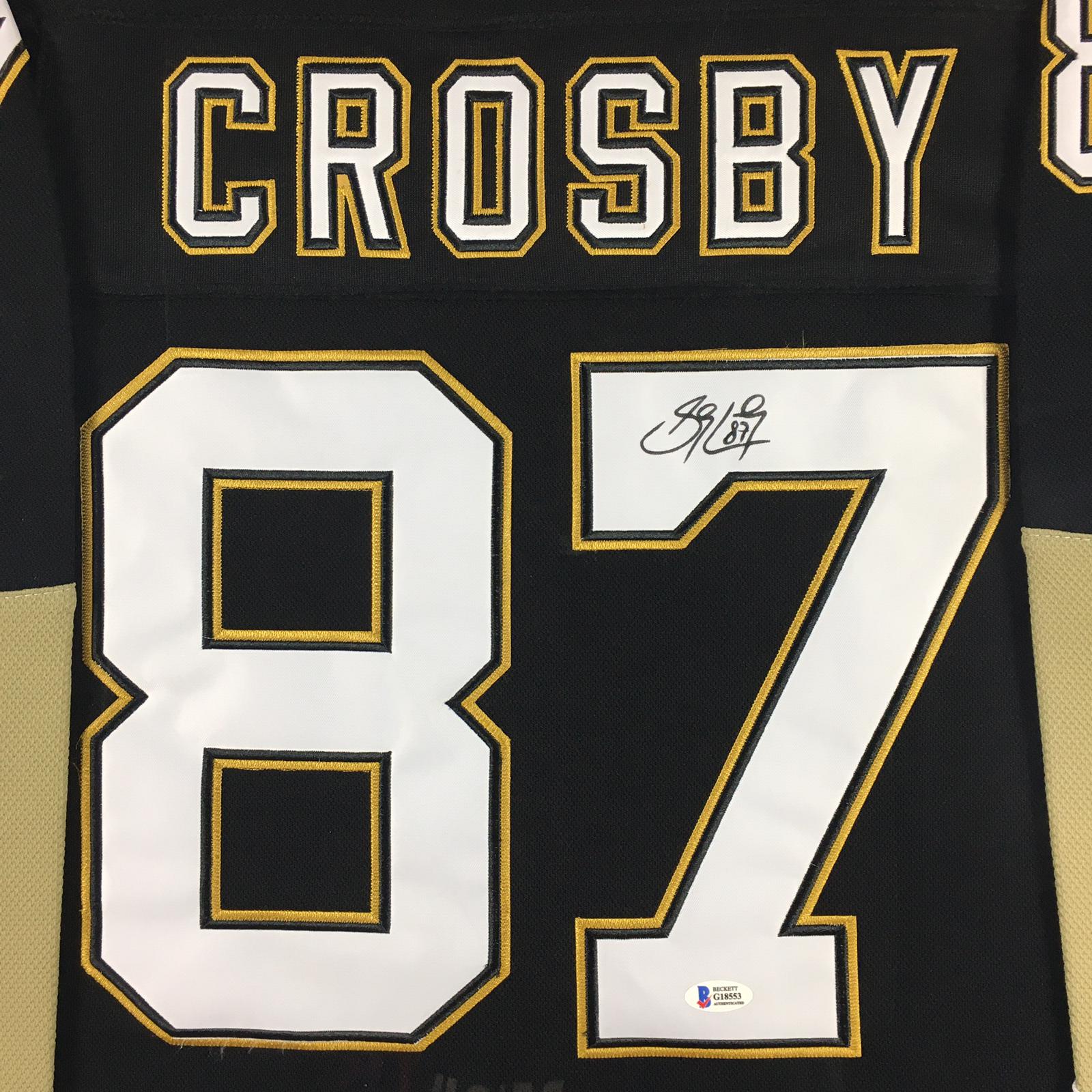 Sidney Crosby Signed Jersey Framed