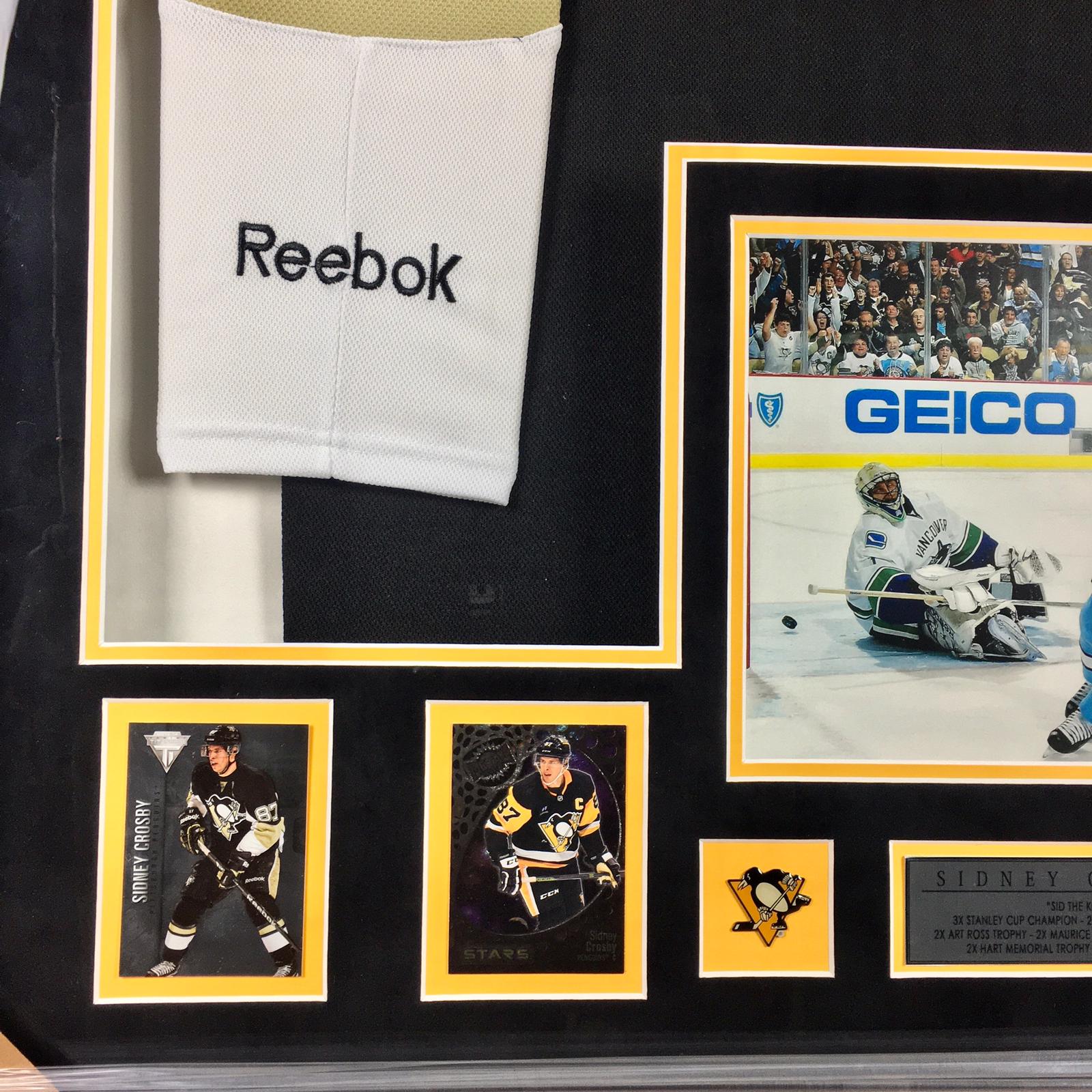 Sidney Crosby Signed Jersey Framed