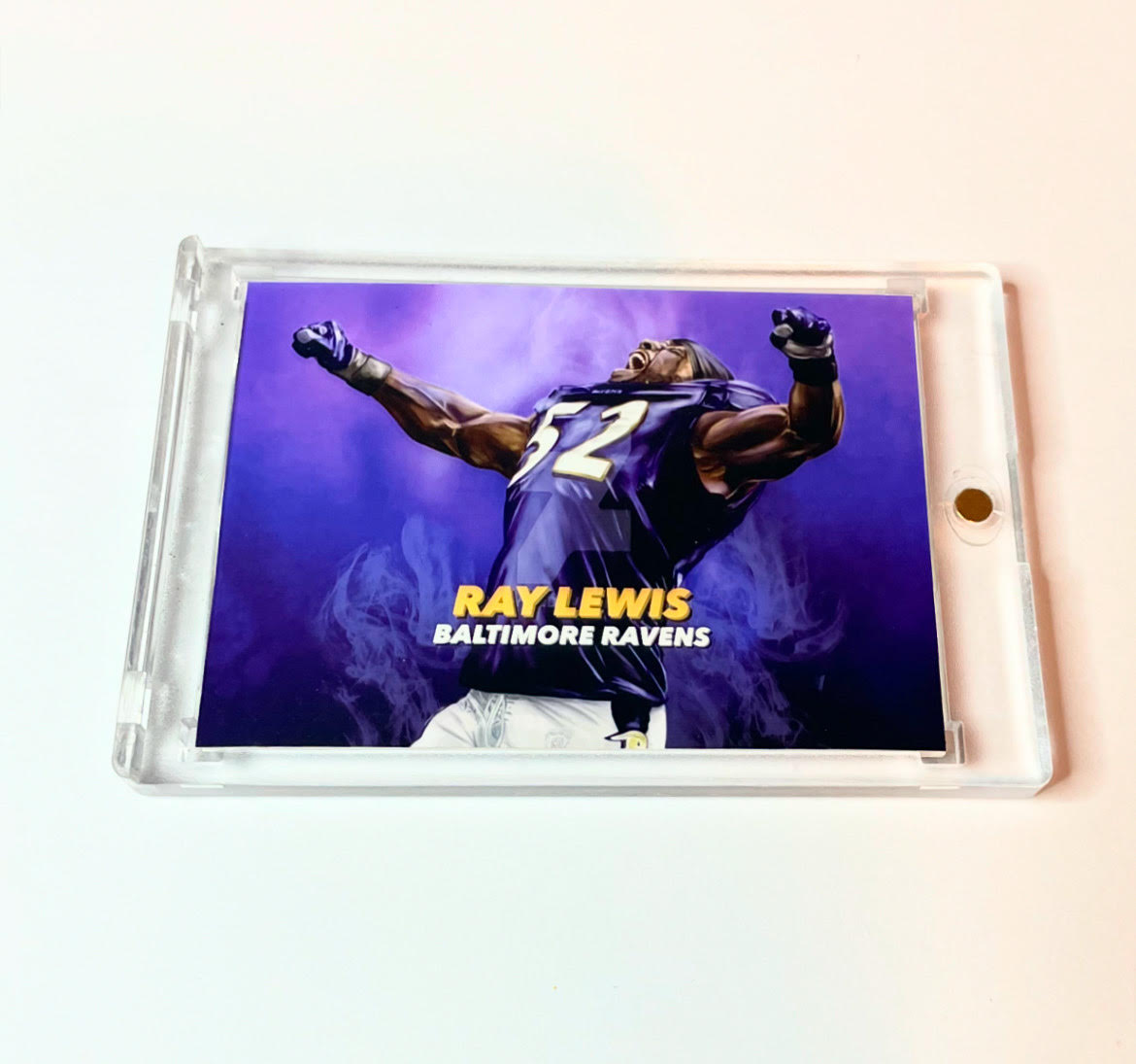 Custom Ray Lewis Shield Card