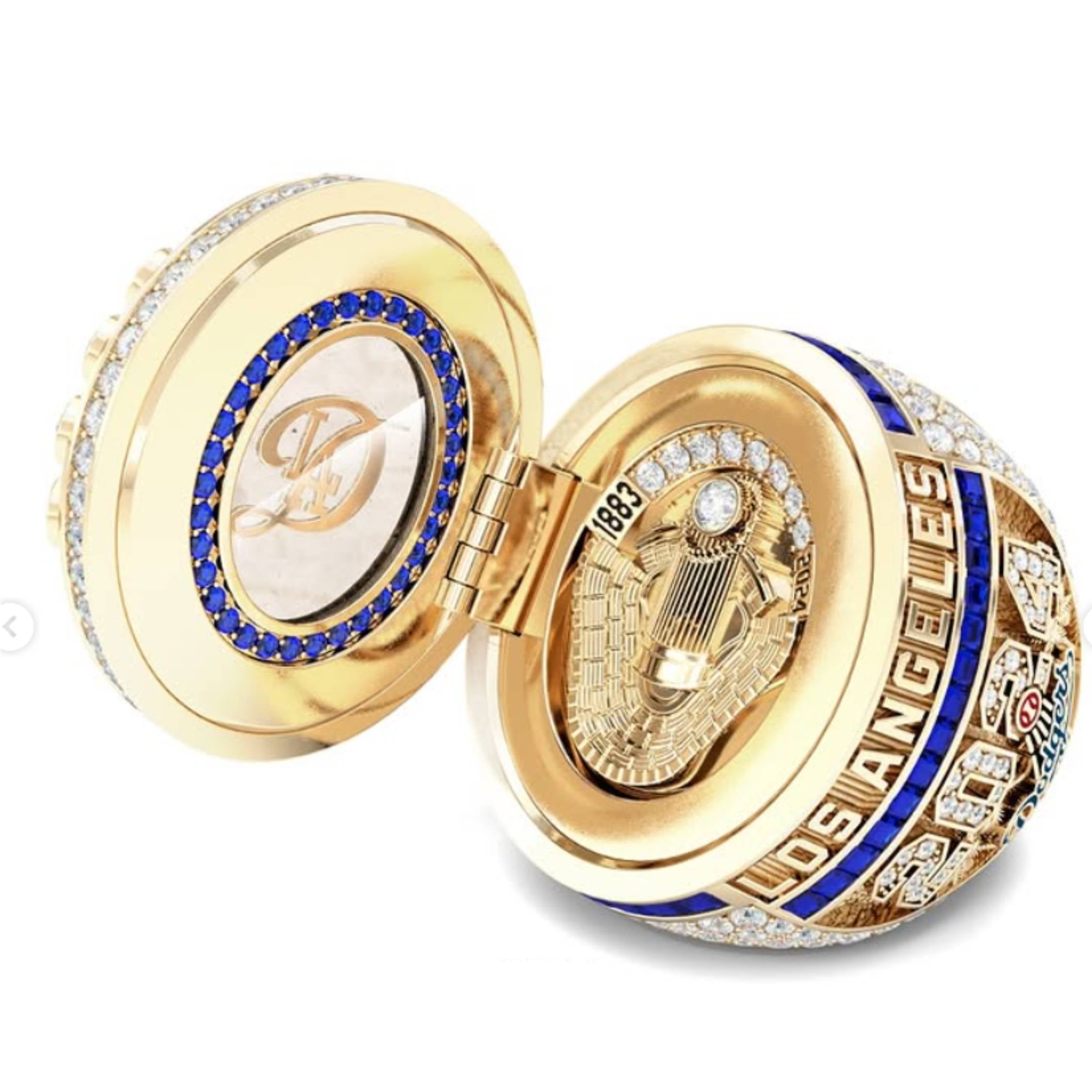 Los Angeles Dodgers World Series Ring 2024