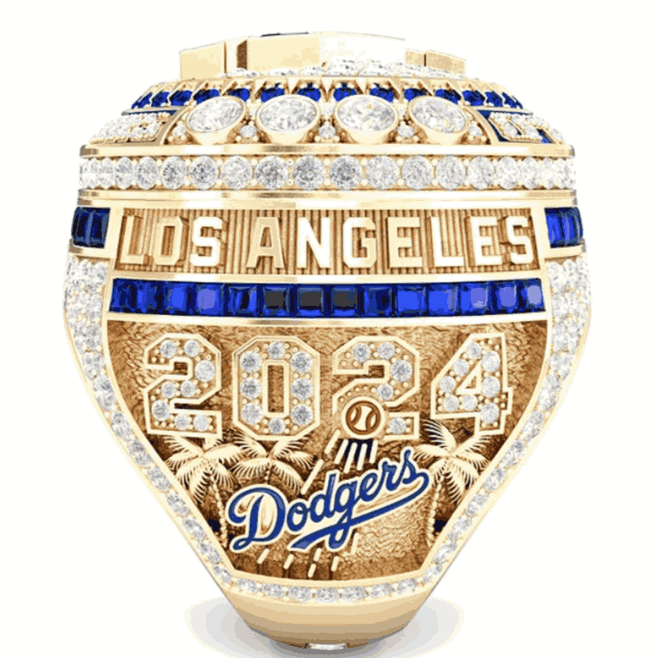 Los Angeles Dodgers World Series Ring 2024