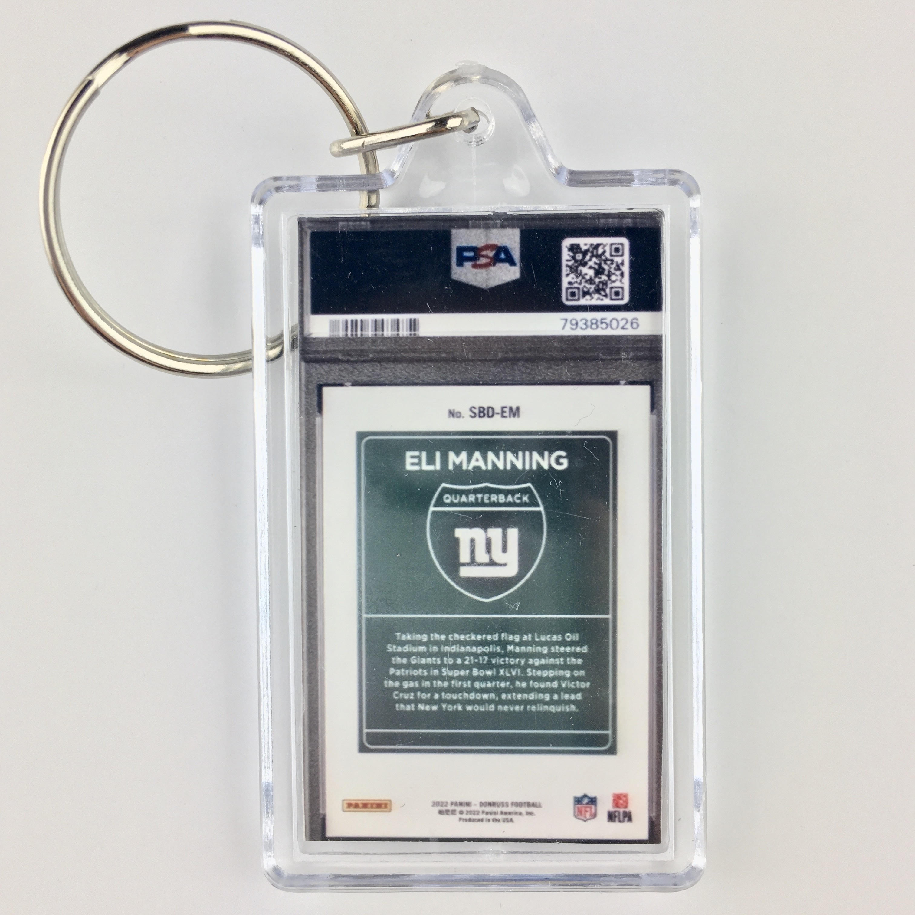 Eli Manning Keychain