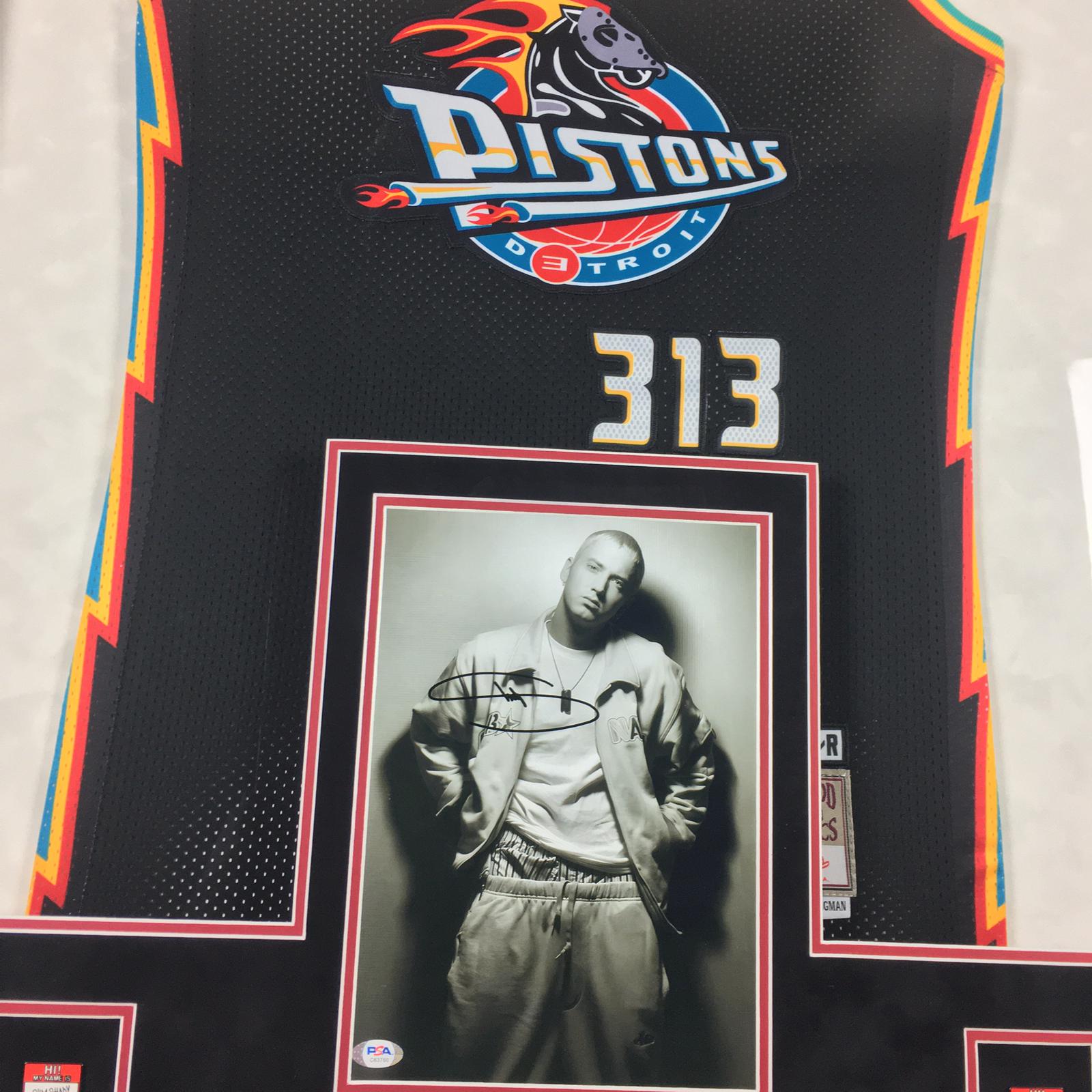 Eminem Signed Photo Framed