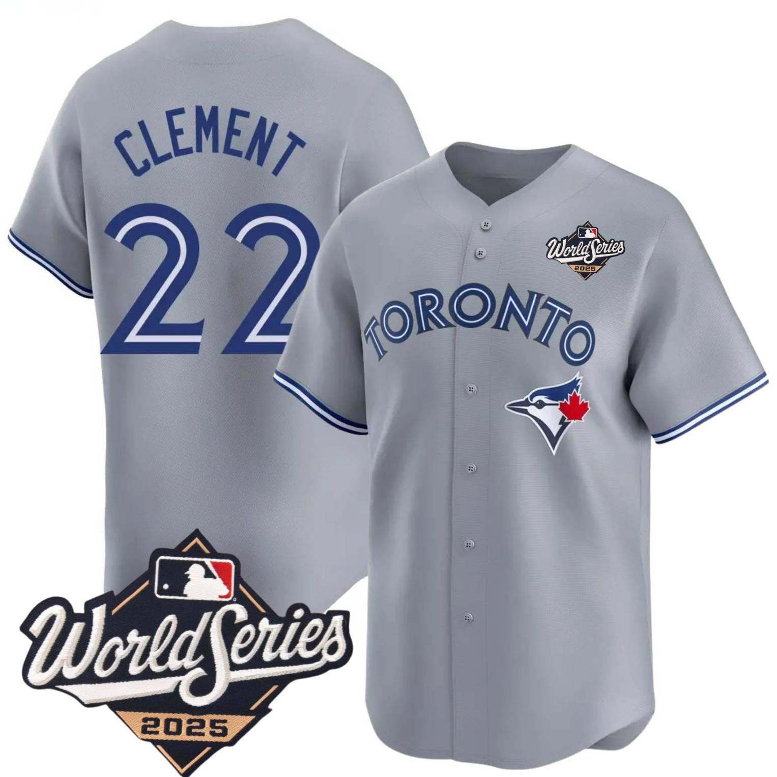 World Series Toronto Blue Jays Ernie Clement Jersey