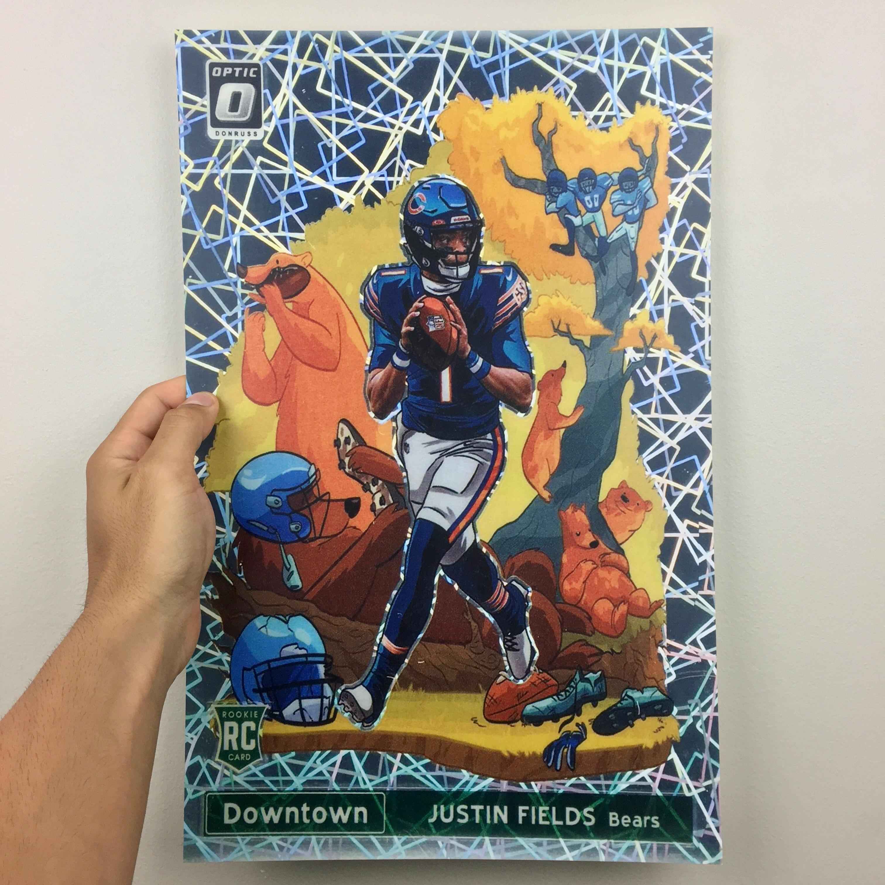 Justin Fields Poster