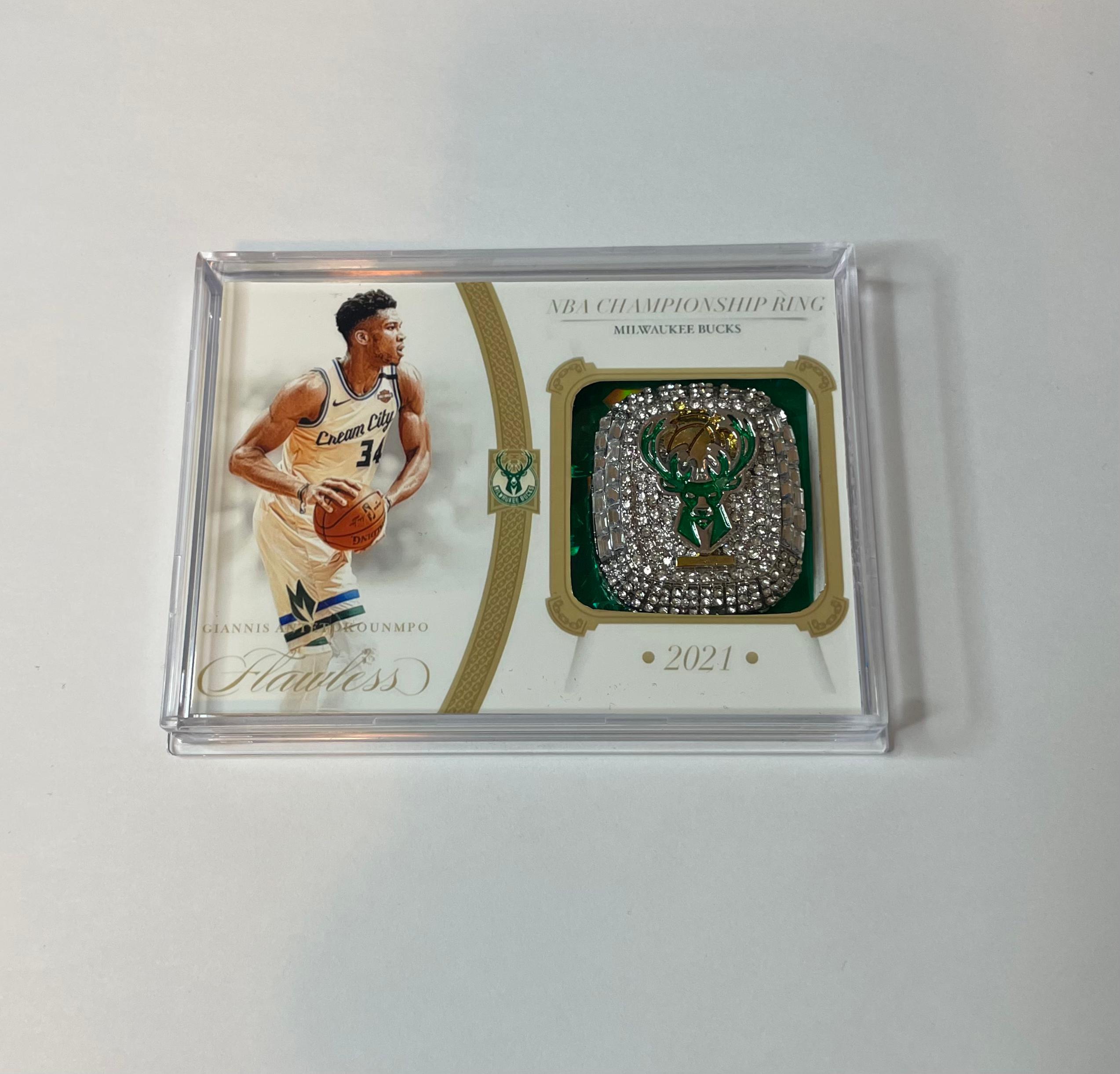 Custom Giannis Antetokounmpo Ring Card