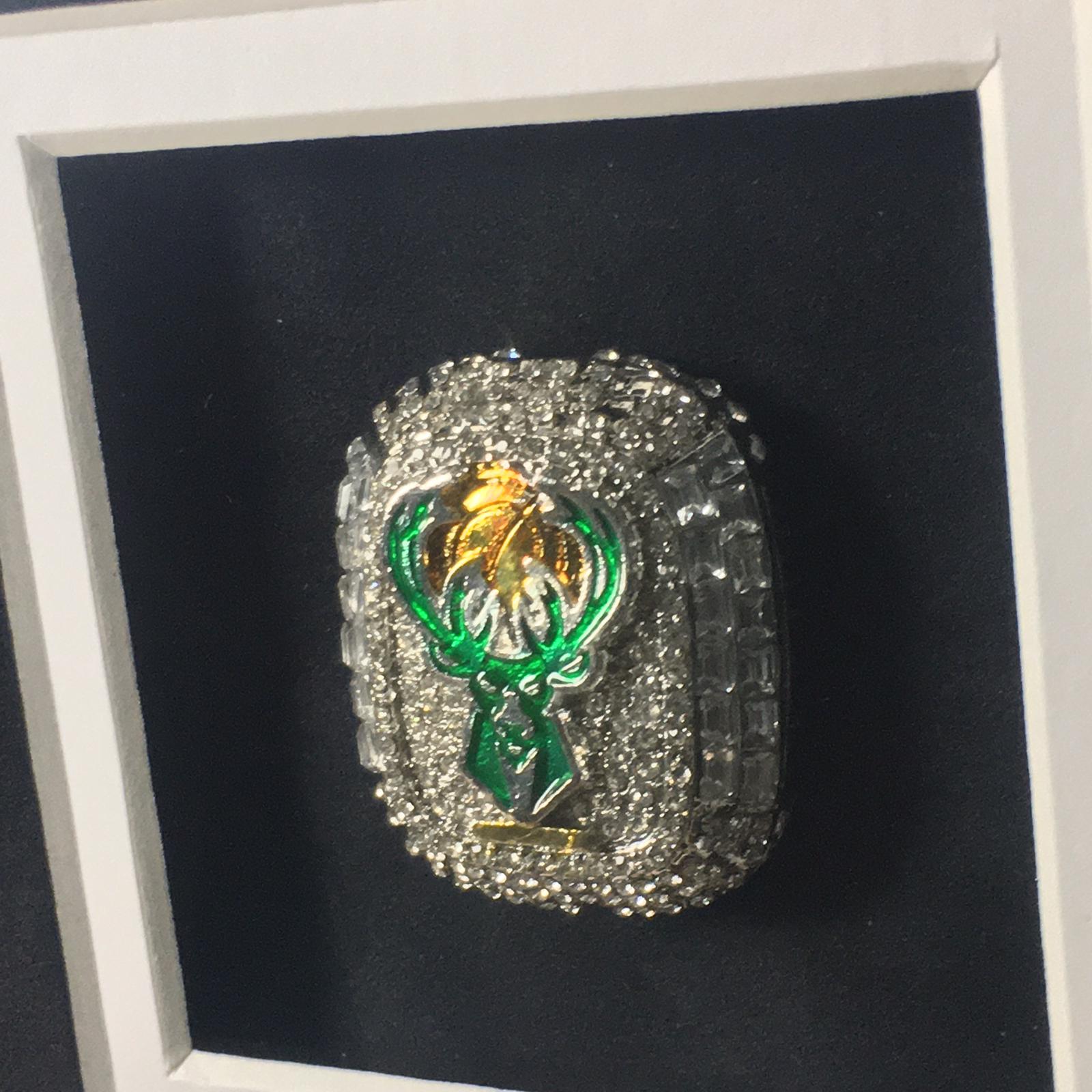 Giannis Antetokounmpo Signed Jersey Framed