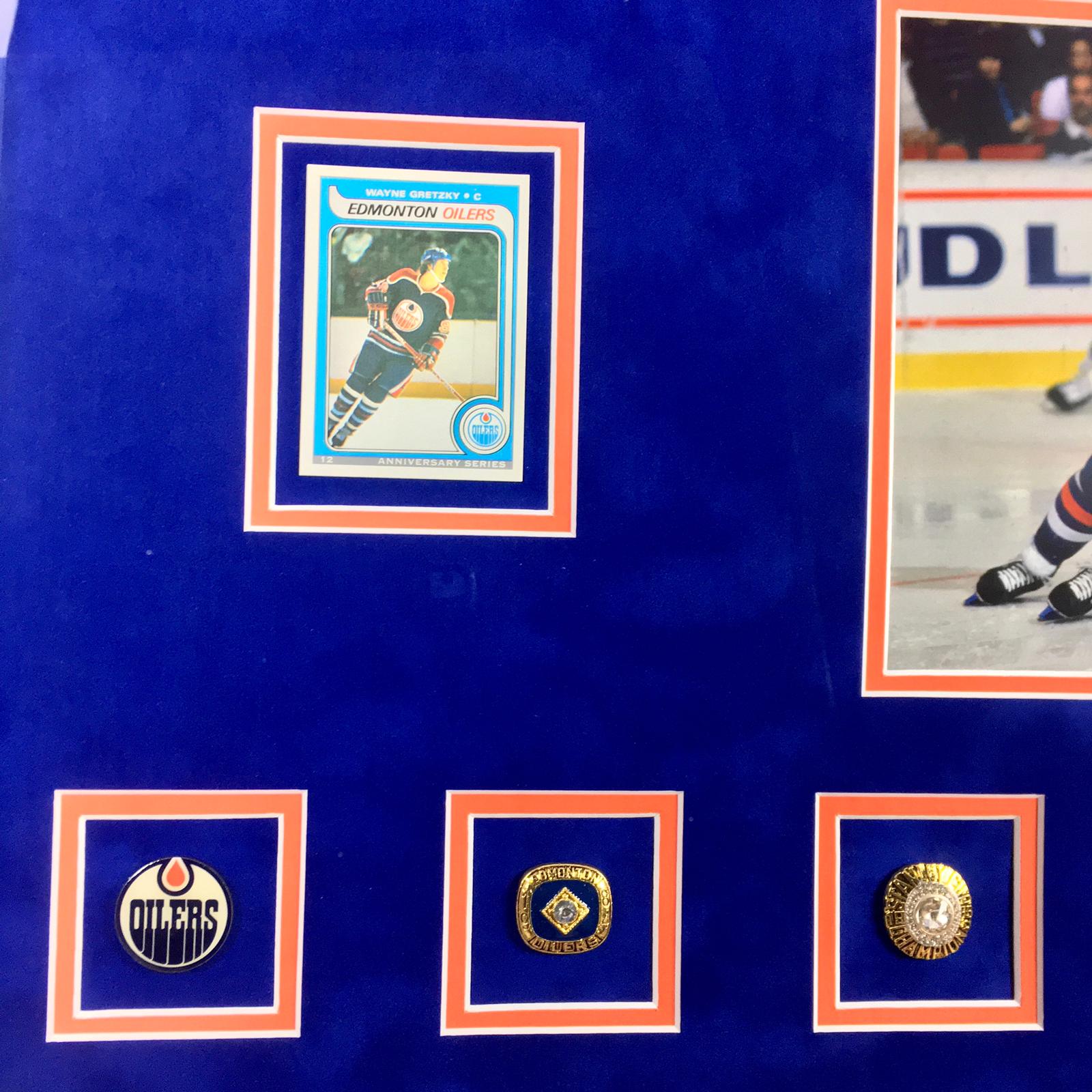 Wayne Gretzky Signed Jersey Framed