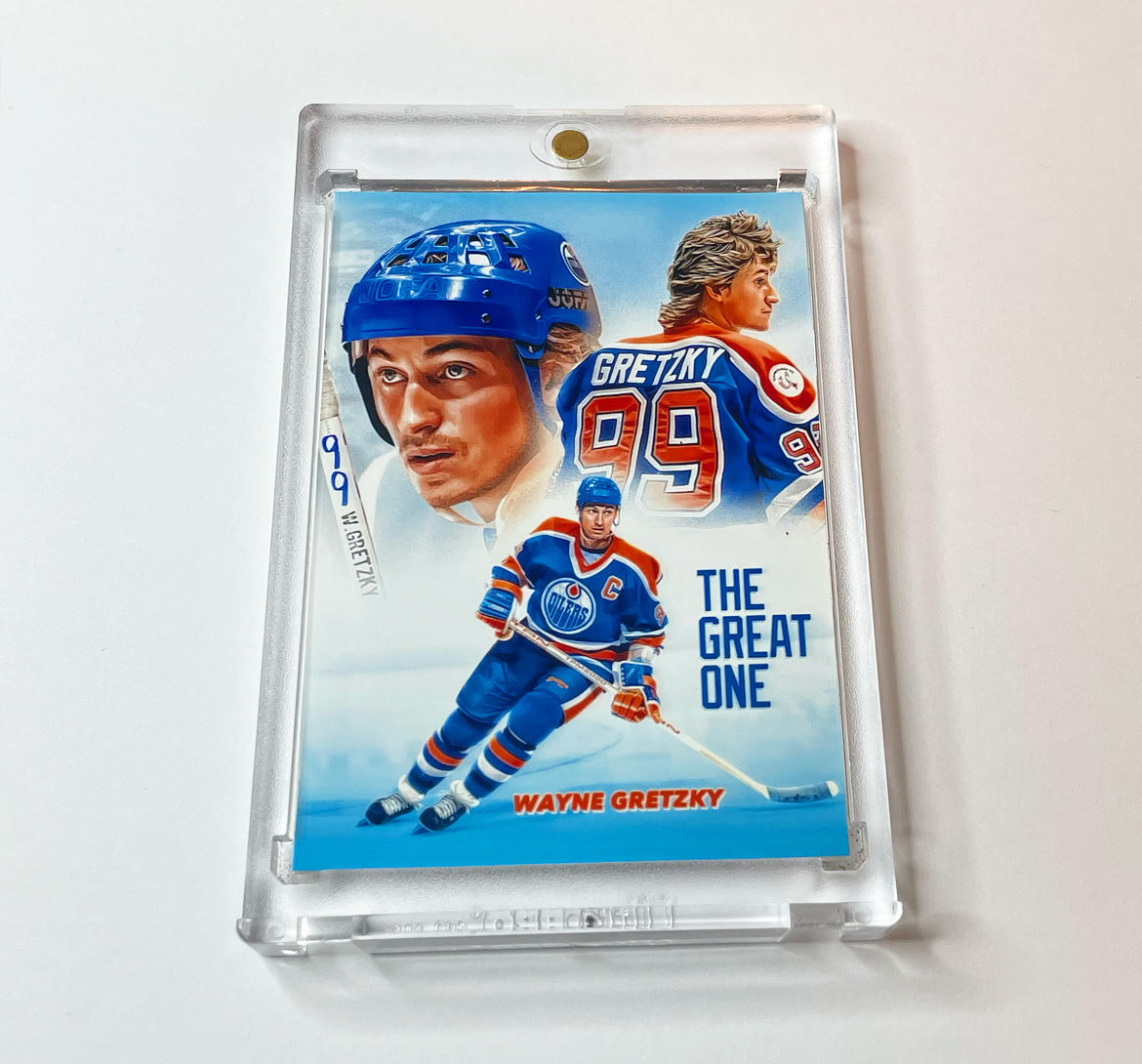 Custom Wayne Gretzky Patch Card