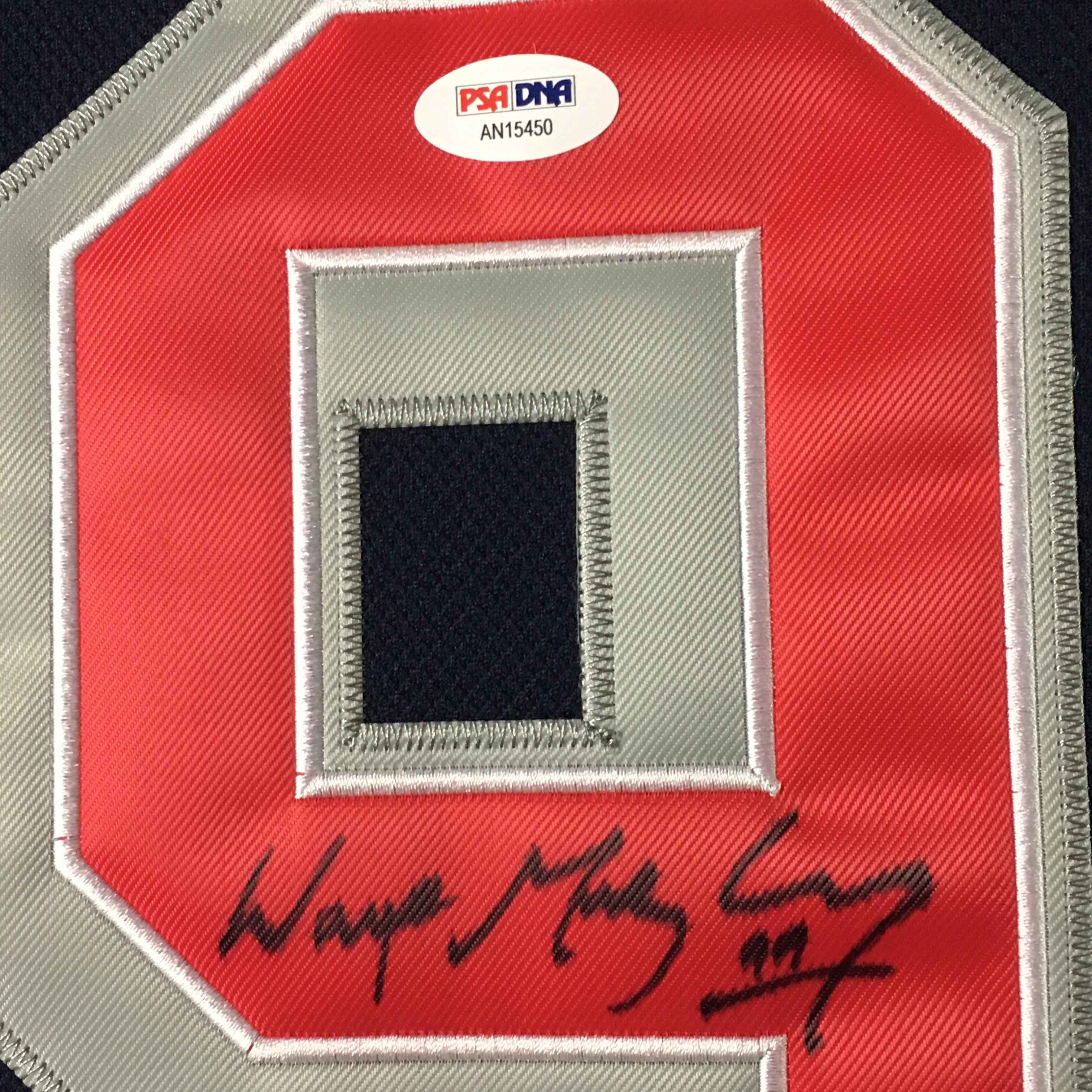 Wayne Gretzky Signed Jersey Framed