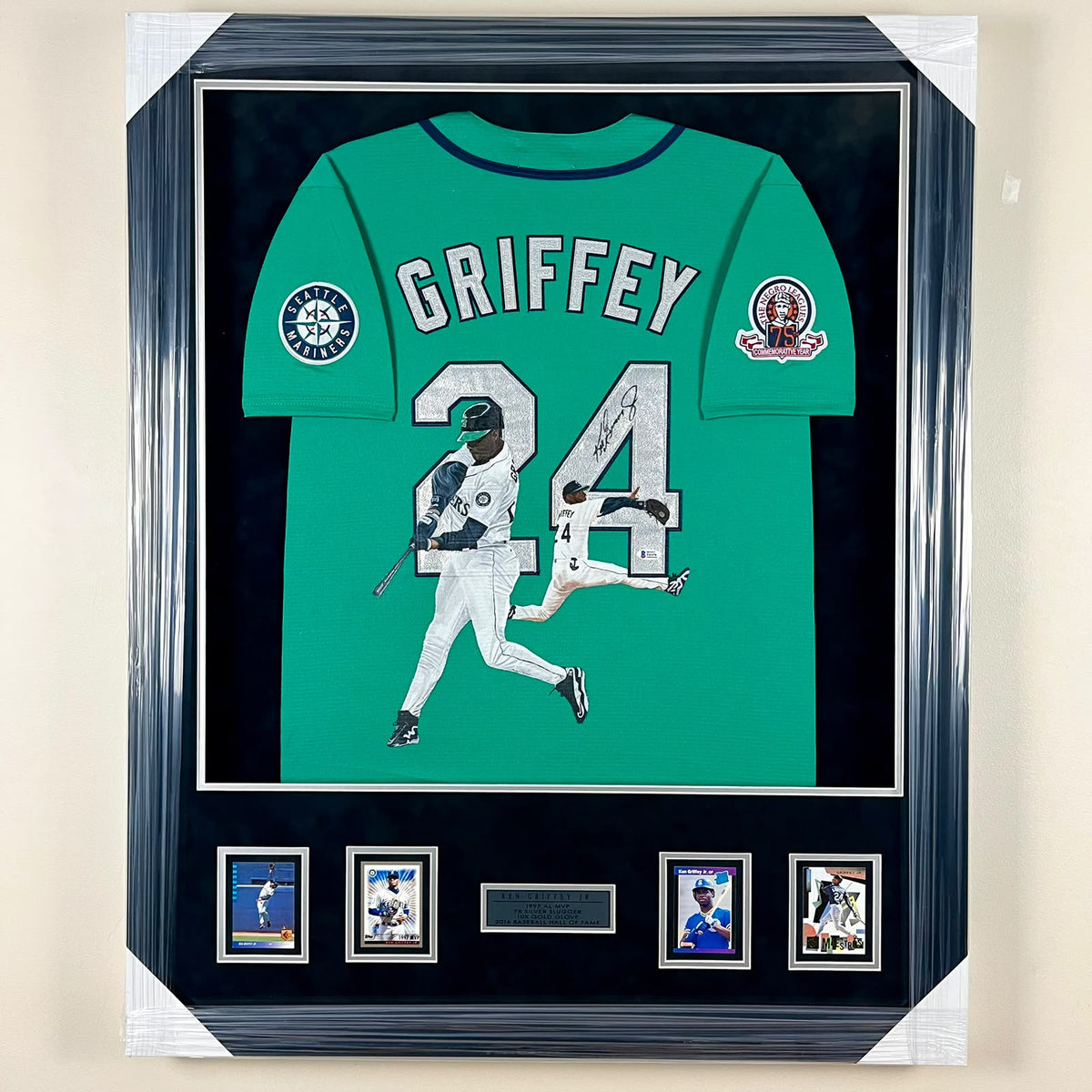 Ken Griffey Jr Signed Framed