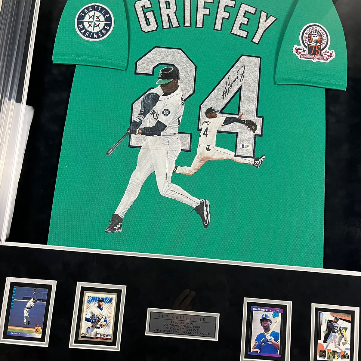 Ken Griffey Jr Signed Framed