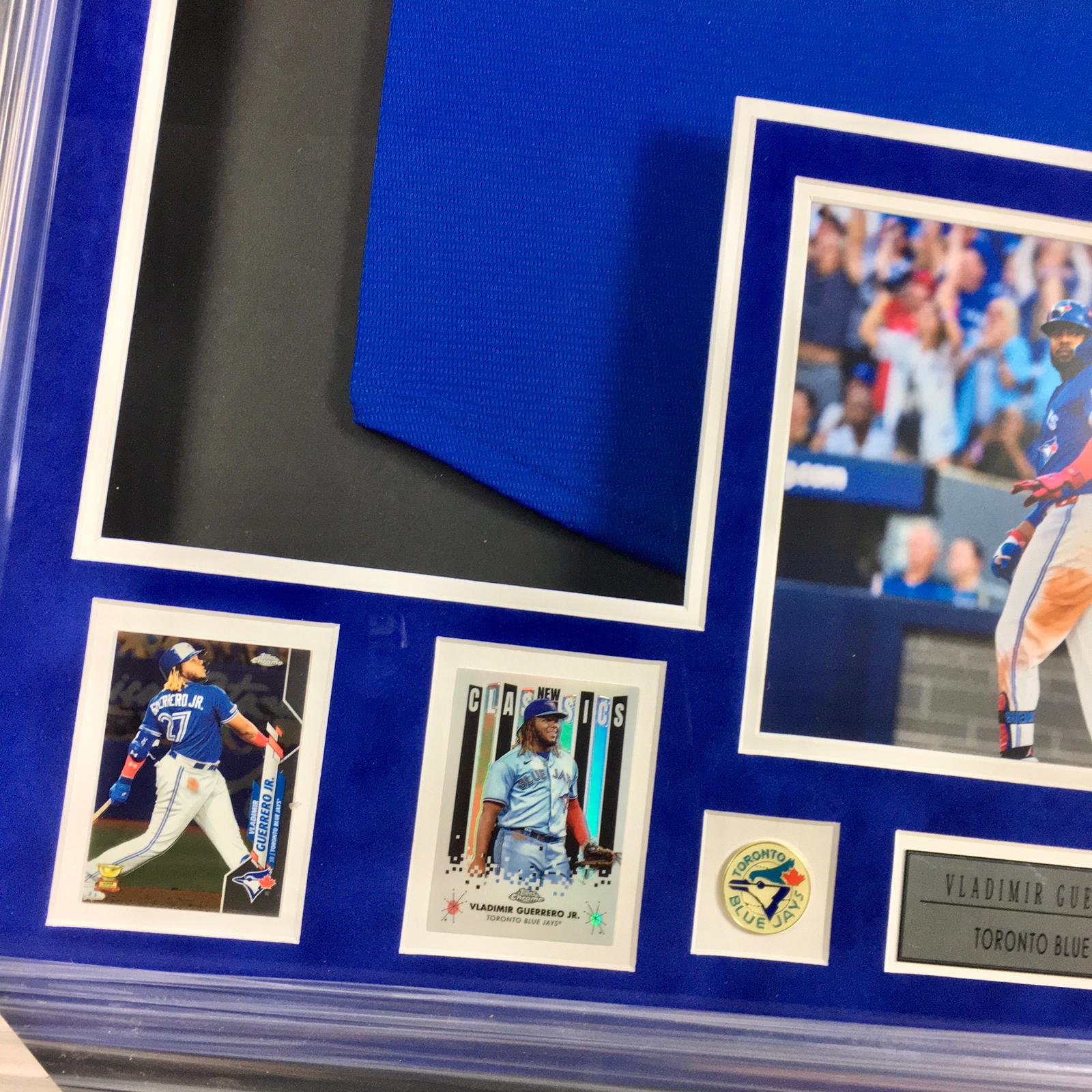 Vlad Guerrero Jr Signed Jersey Framed