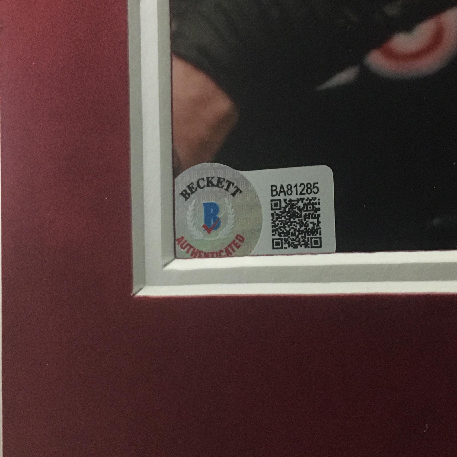 Islam Makhachev Signed Photo Framed