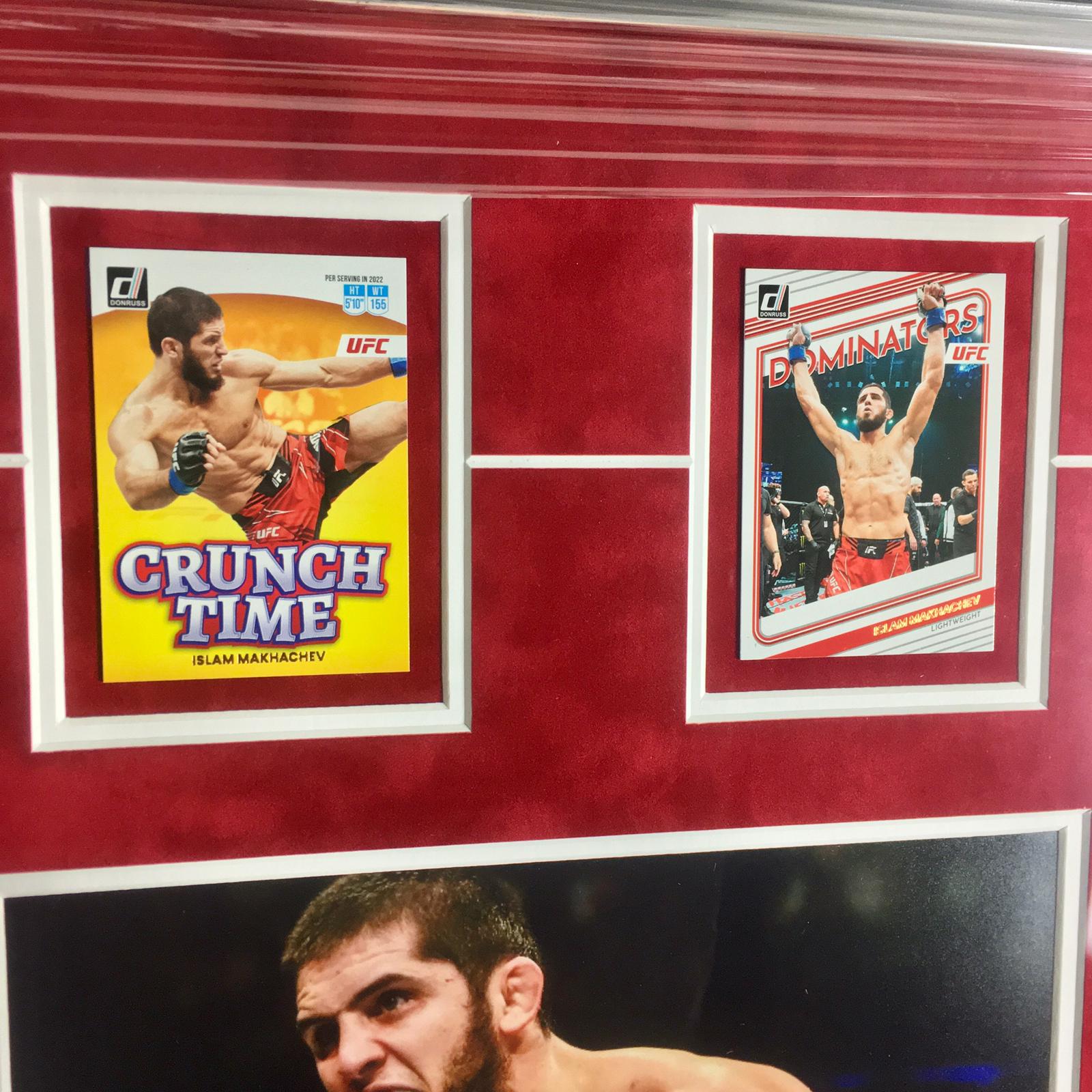 Islam Makhachev Signed Photo Framed